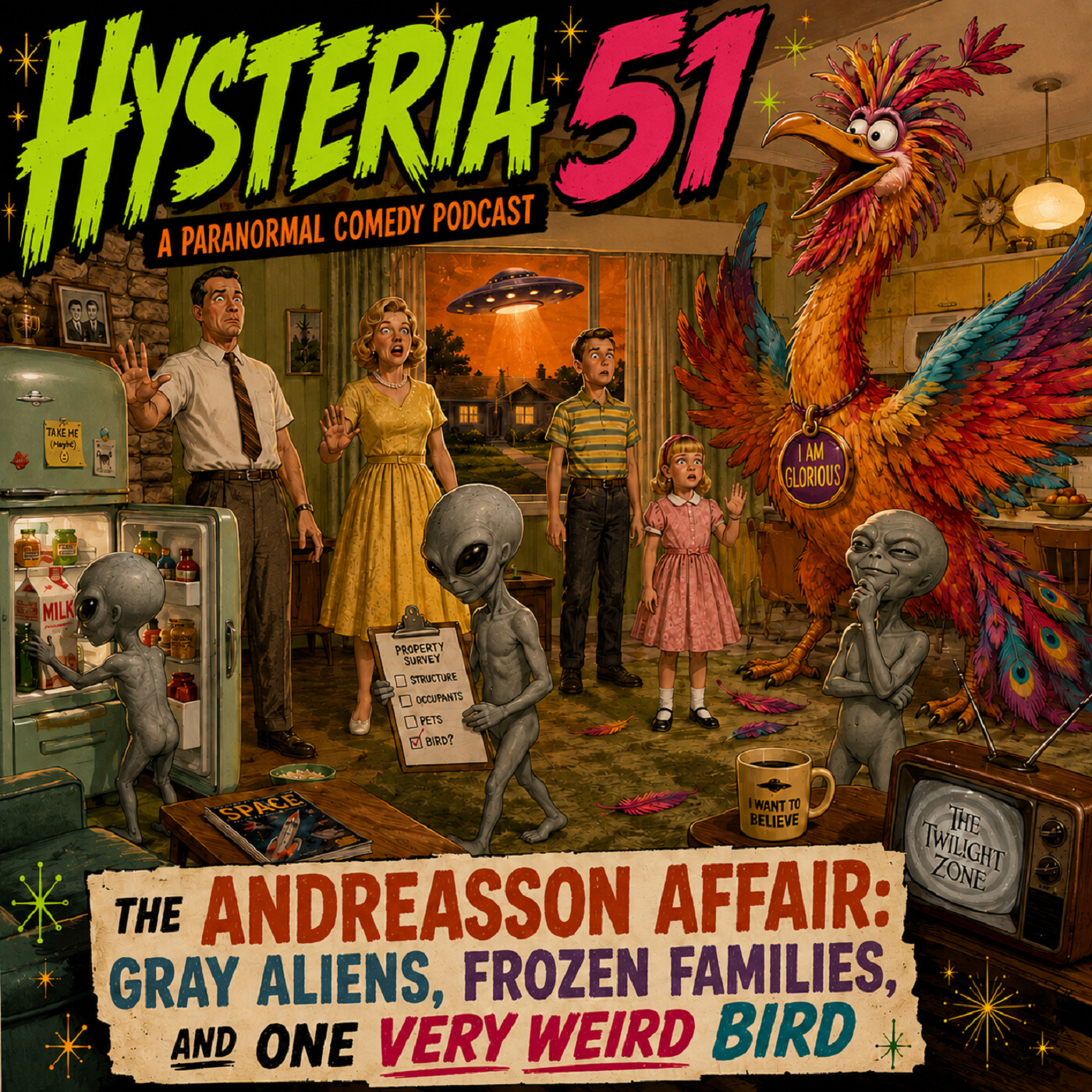 The Andreasson Affair: Gray Aliens, Frozen Families, and One Very Weird Bird | 508