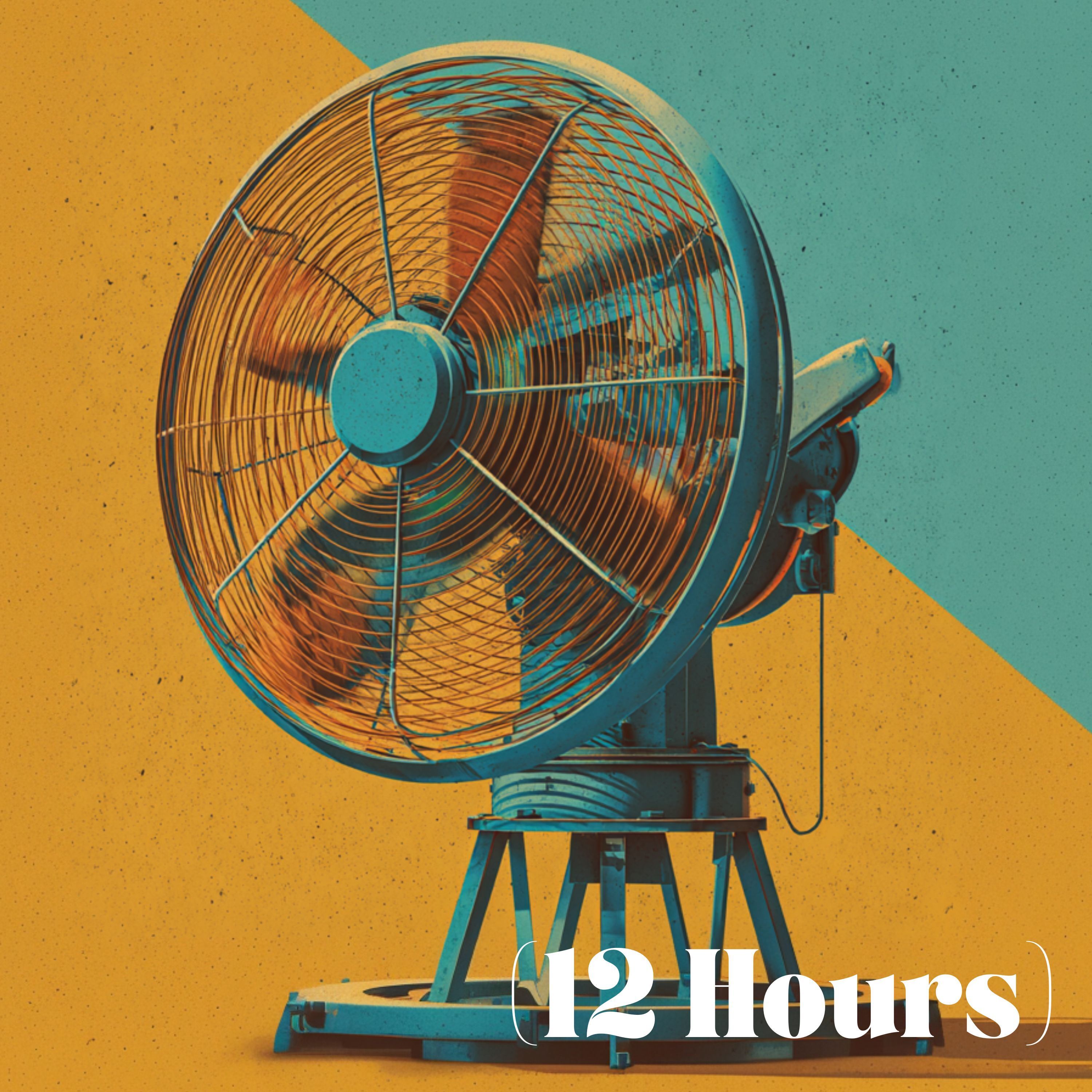 Industrial Fan Running on Medium Setting | Sleep Sound (12 Hours)