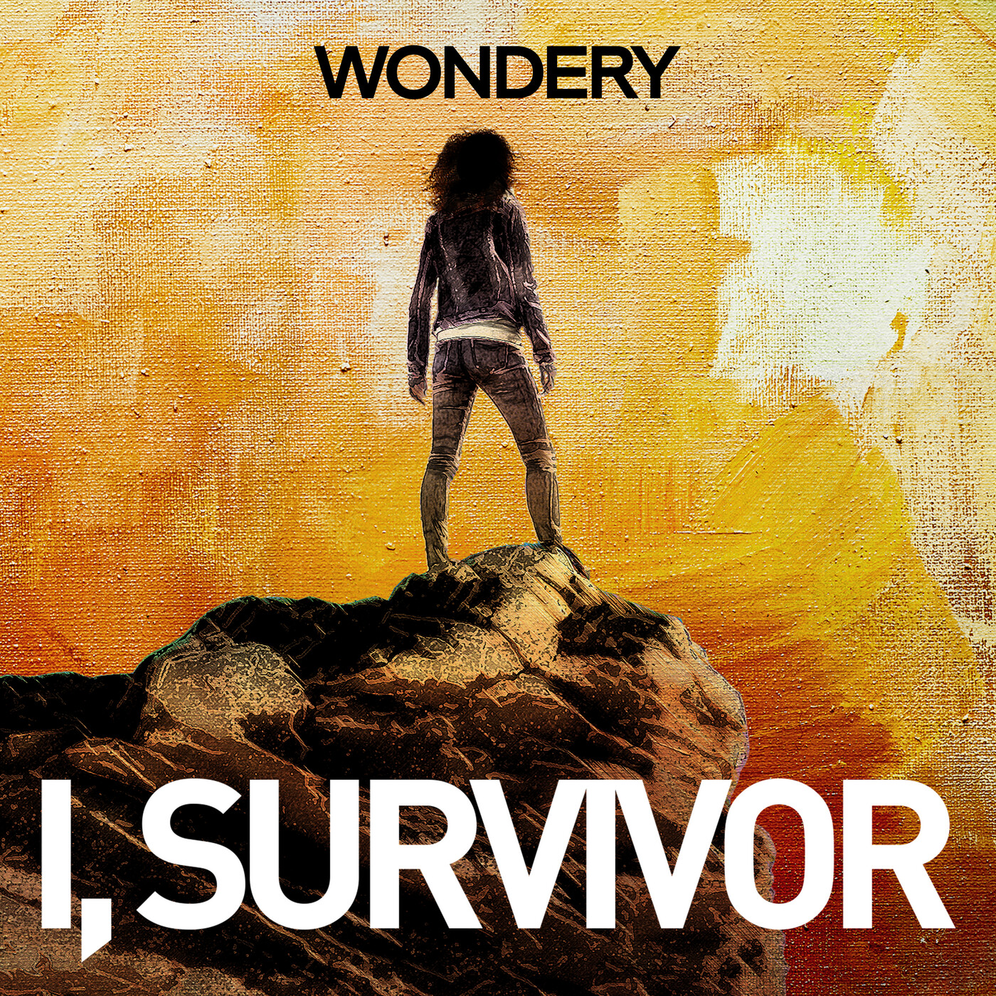 podcast cover for I, Survivor