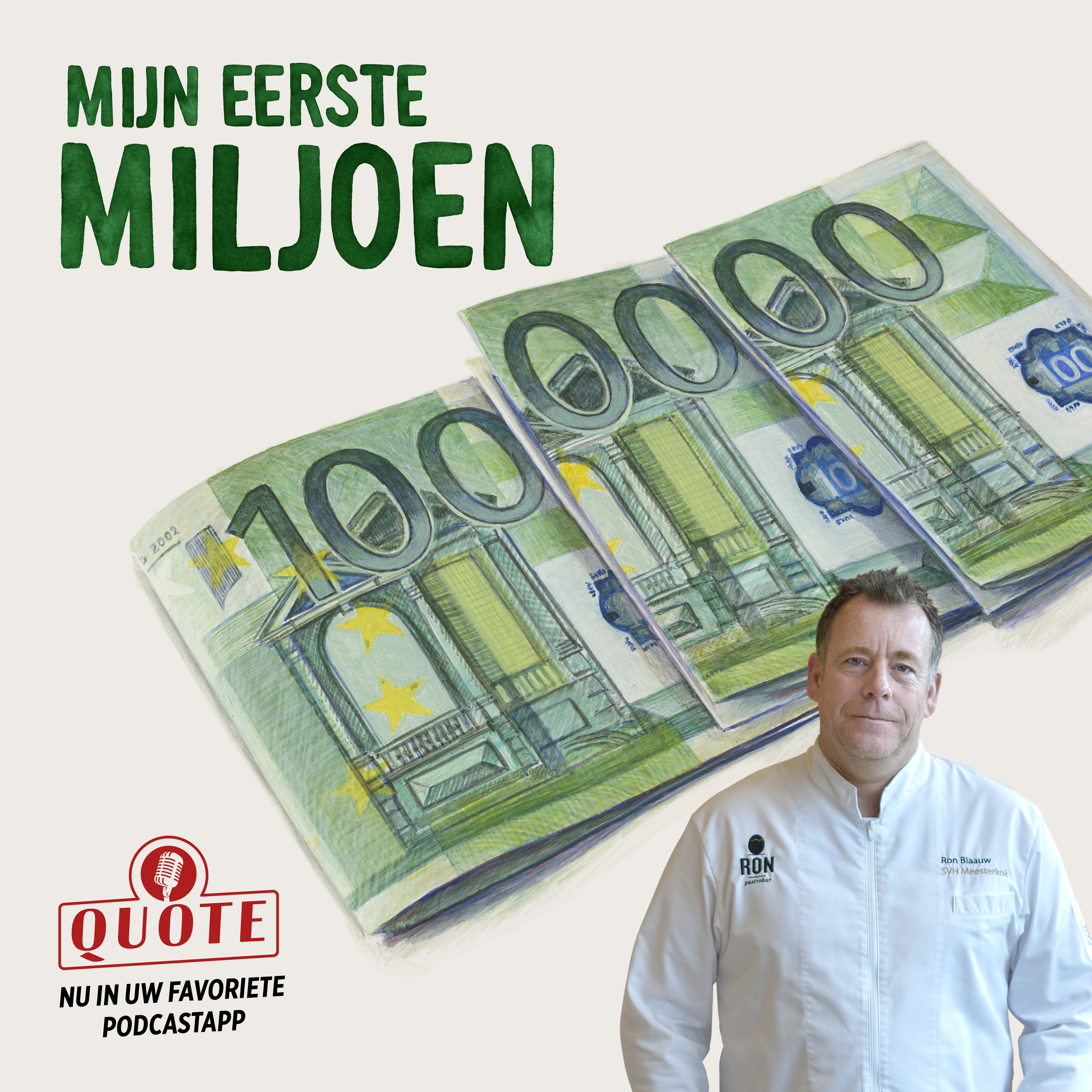 Het eerste miljoen van chef-kok Ron Blaauw