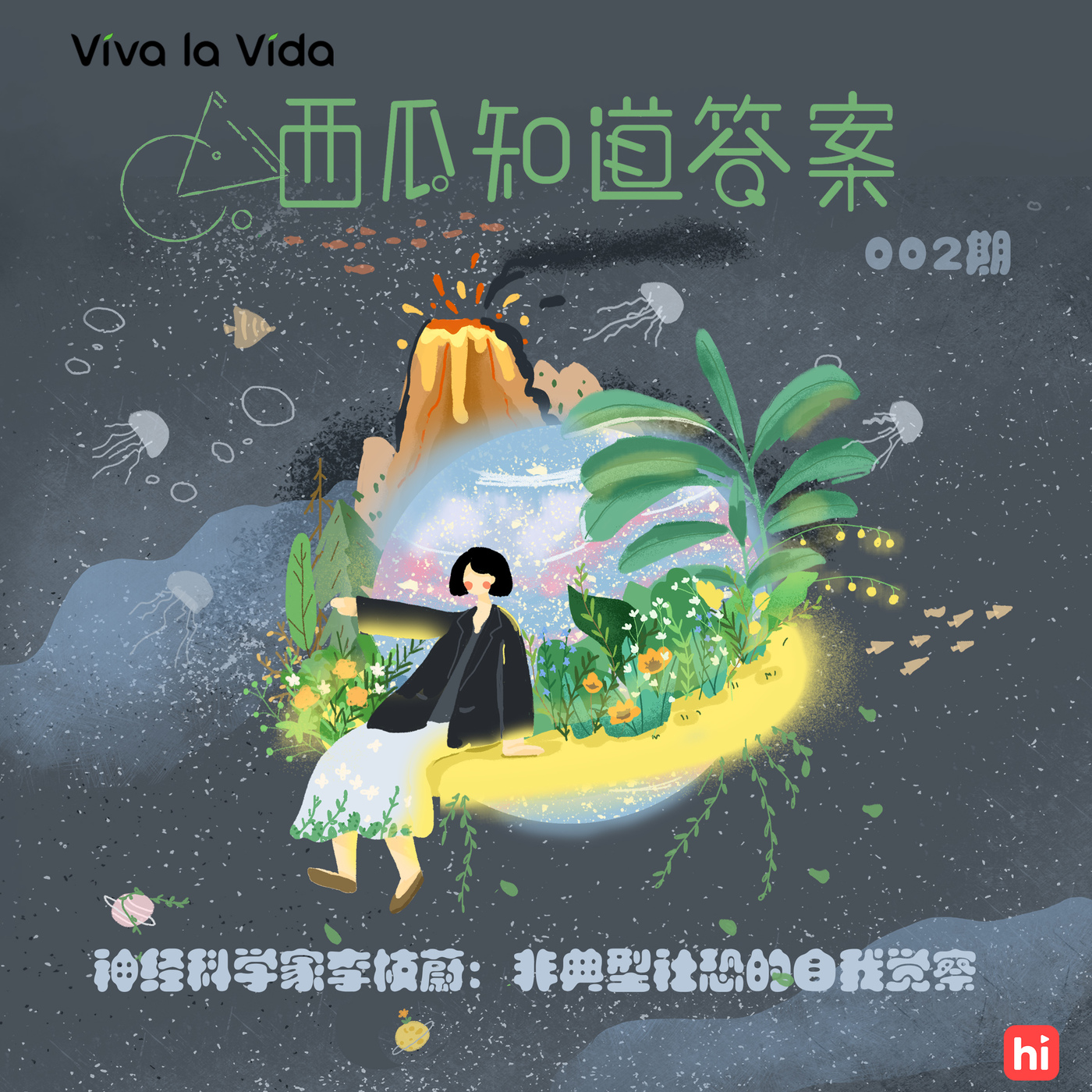 cover of episode Vol.002 神经科学家李枝蔚：非典型社恐的自我觉察