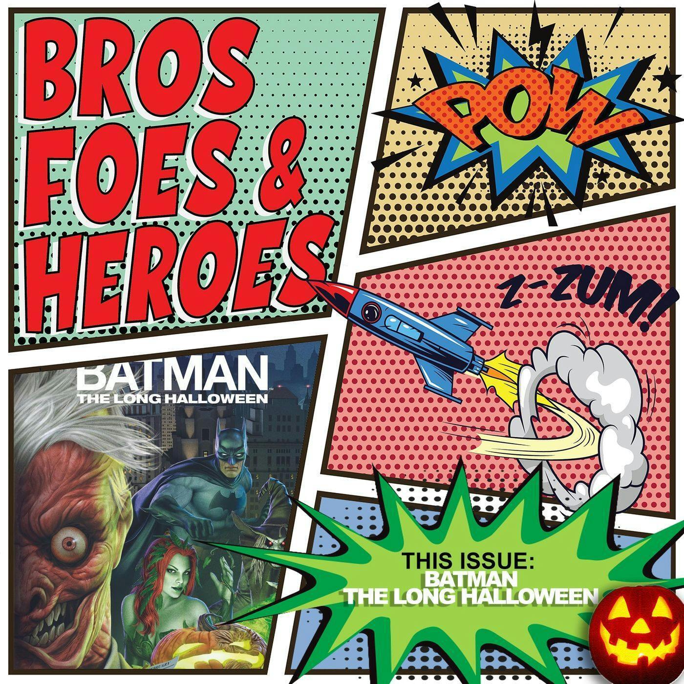 Batman: The Long Halloween episode artwork