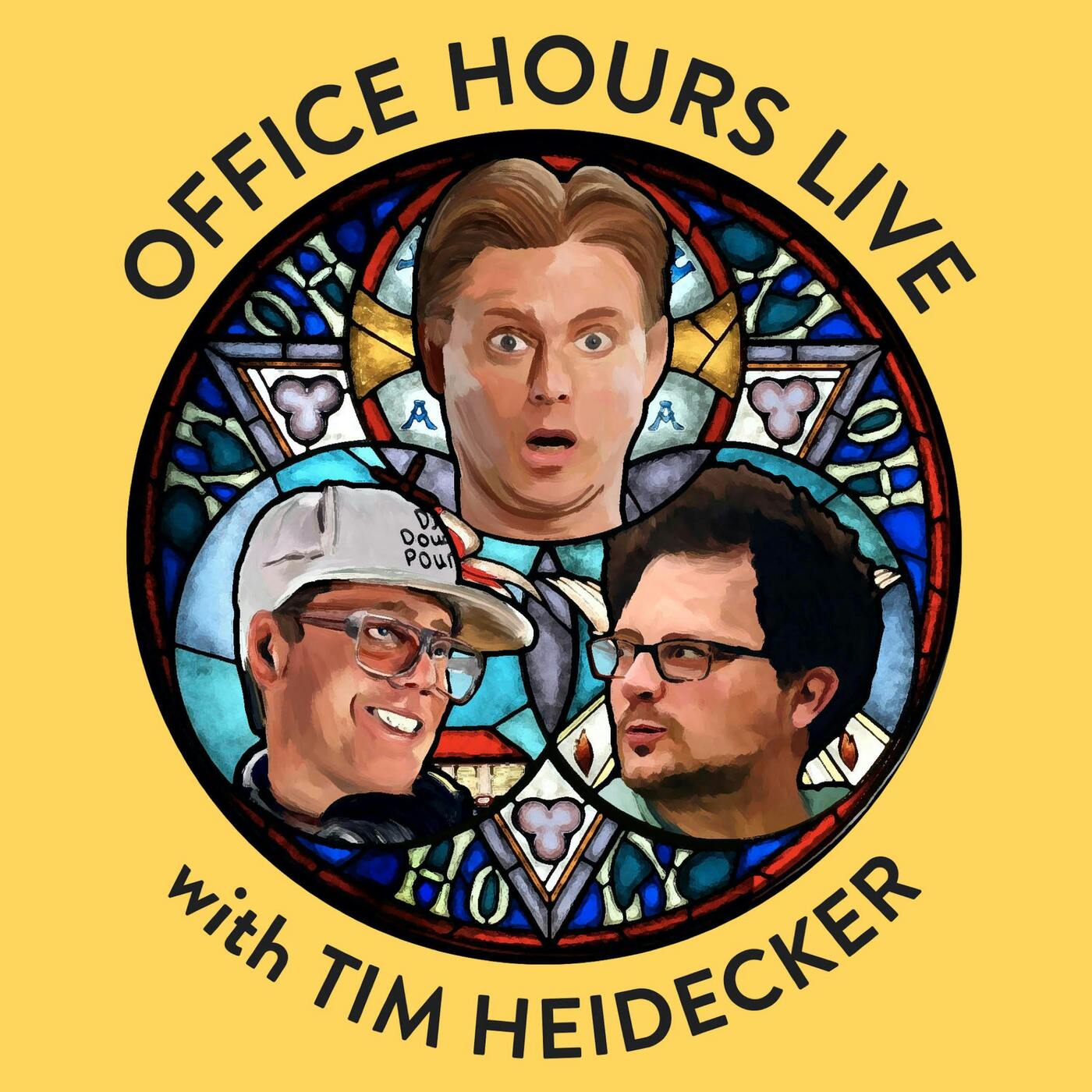 107. Tim Robinson, John C. Reilly and James Chapman (Jim Bakker's grandson)
