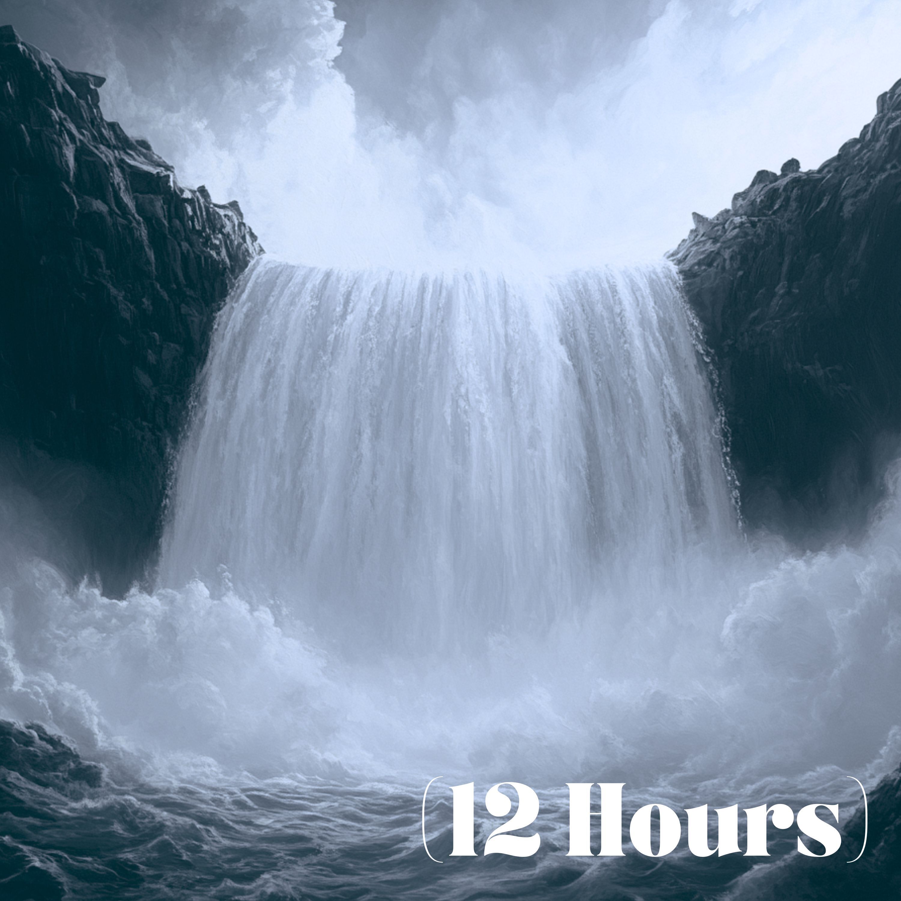 White Noise Waterfall | Sleep Sound (12 Hours)