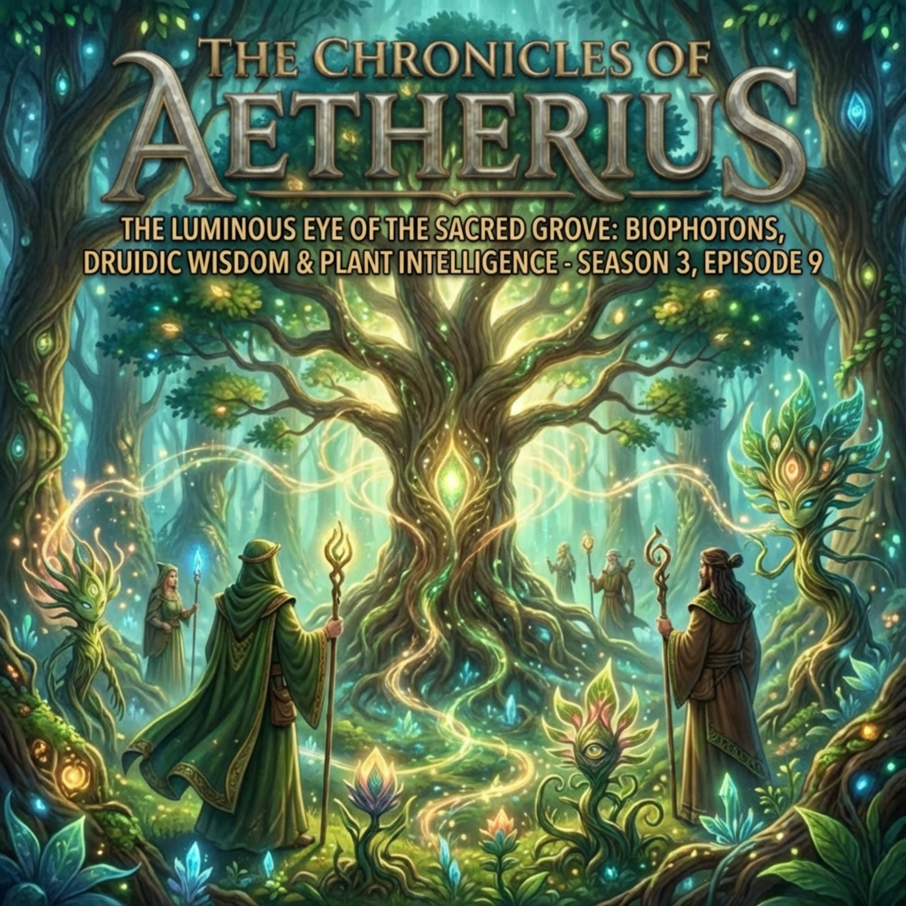 The Luminous Eye of the Sacred Grove: Biophotons, Druidic Wisdom & Plant Intelligence