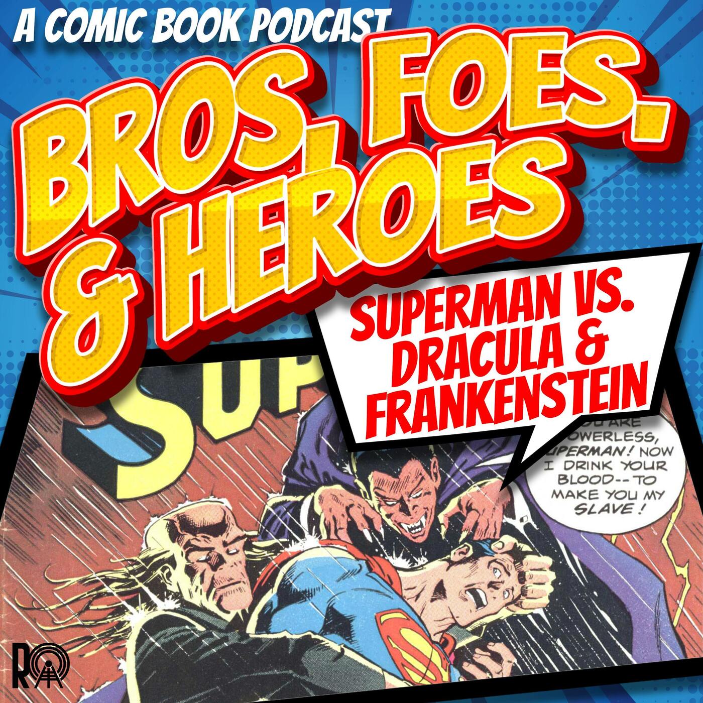 Superman Vs. Dracula & Frankenstein episode artwork