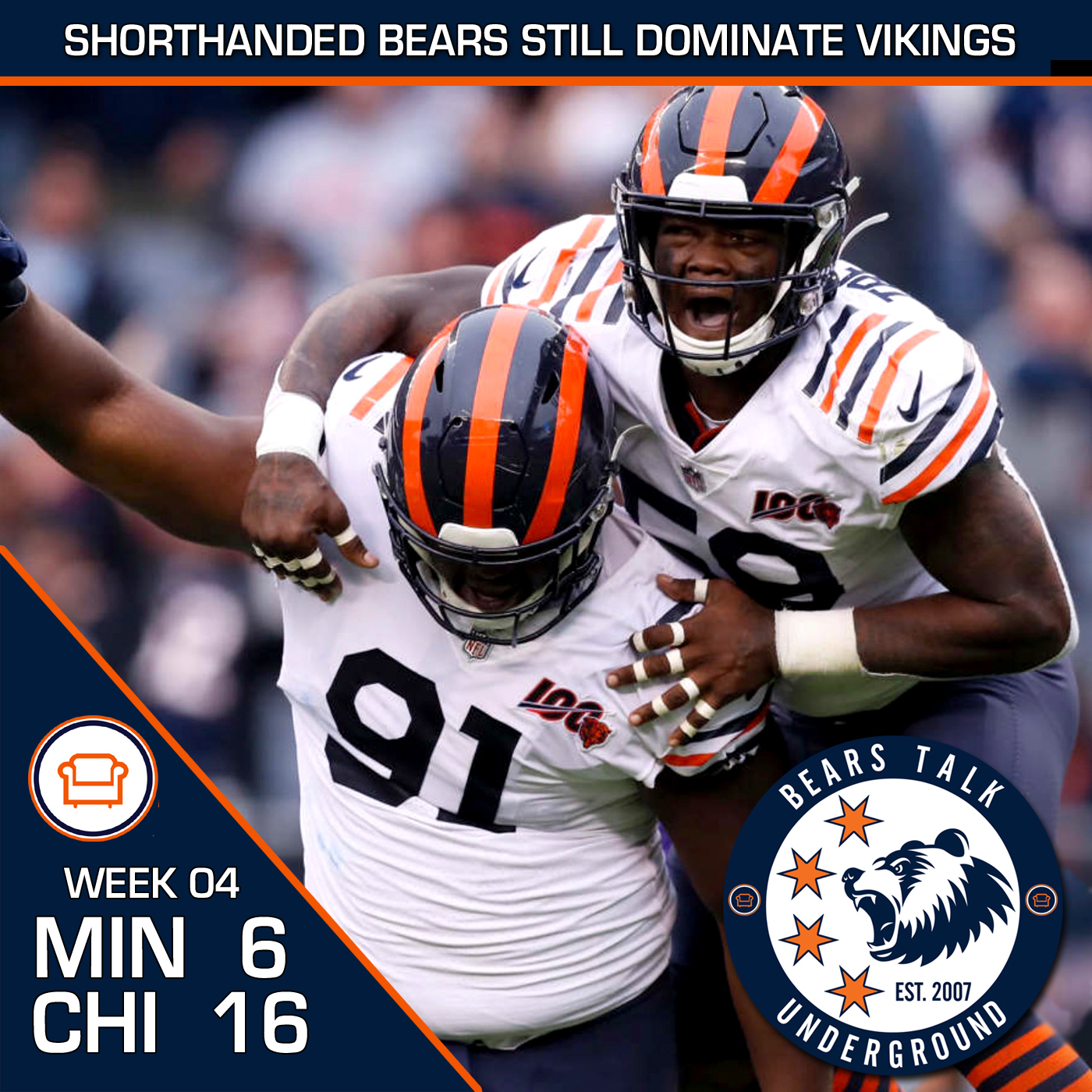 Week Four Review - Deep Bench Puts Bears Over Vikings episode artwork