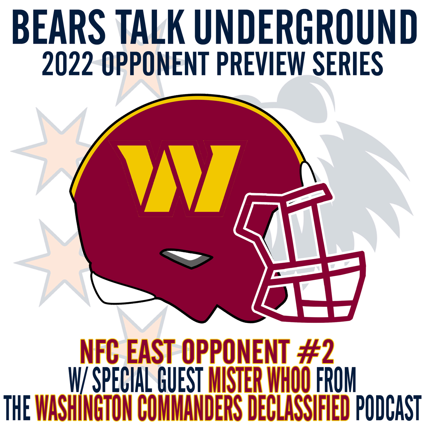 2022 Opponent Preview #9 - Washington Commanders w/ Mister Whoo from the Washington Commanders Declassified podcast episode artwork