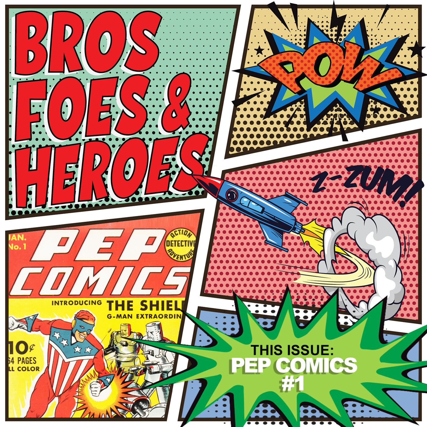 PEP Comics Issue 1 (Archie Comics) episode artwork