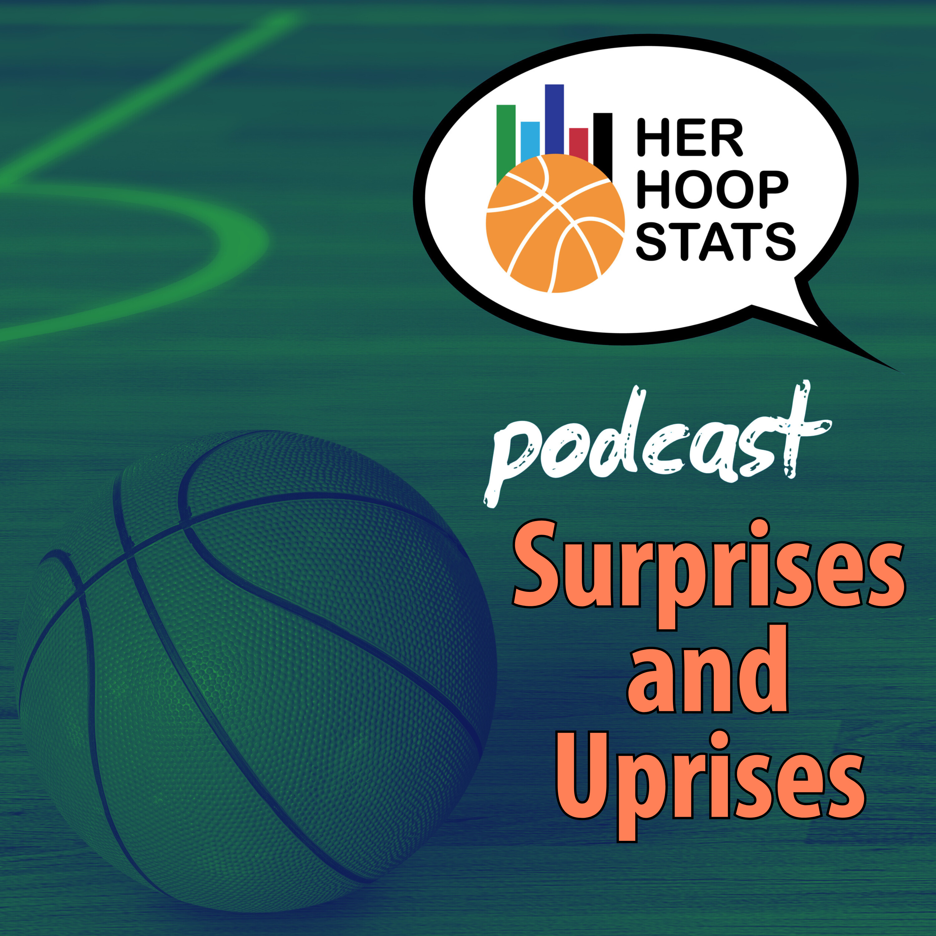 Surprises and Uprises | The Her Hoop Stats Podcast