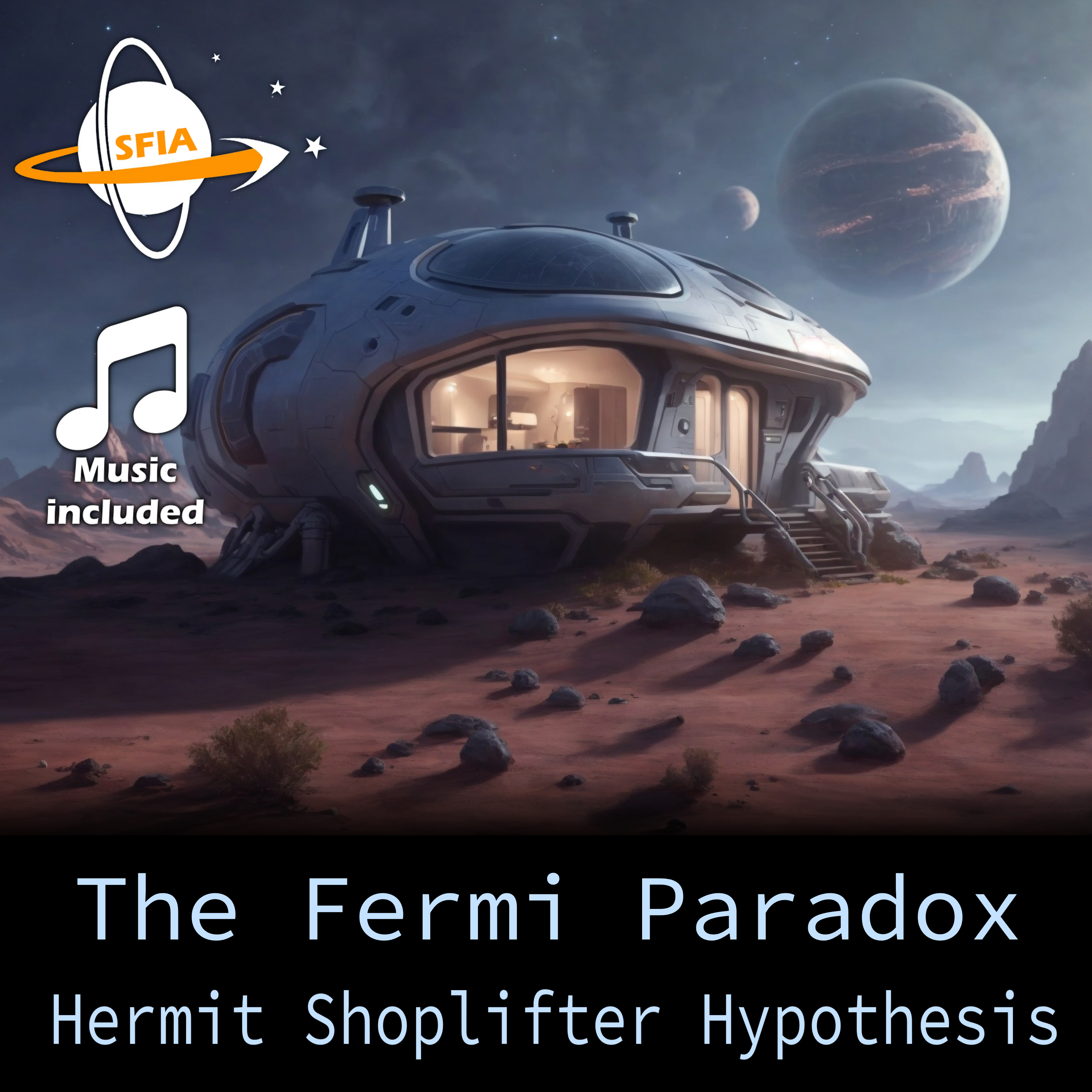 The Fermi Paradox: Hermit Hypothesis - podcast episode cover