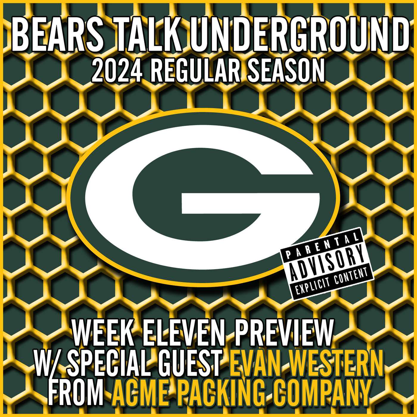 Week Eleven Preview - Bears vs Packers w/Evan Western from ACME Packing Co episode artwork
