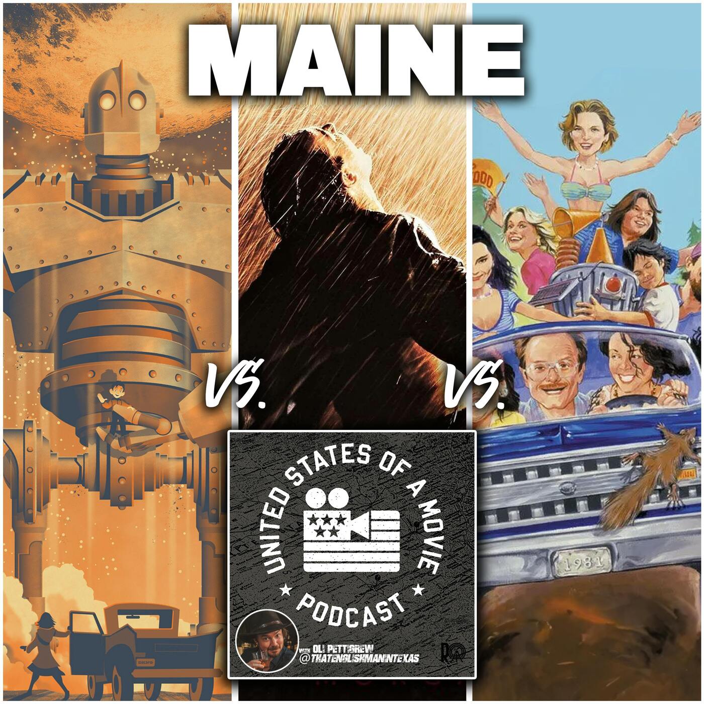 Maine: The Iron Giant vs The Shawshank Redemption vs Wet Hot American Summer