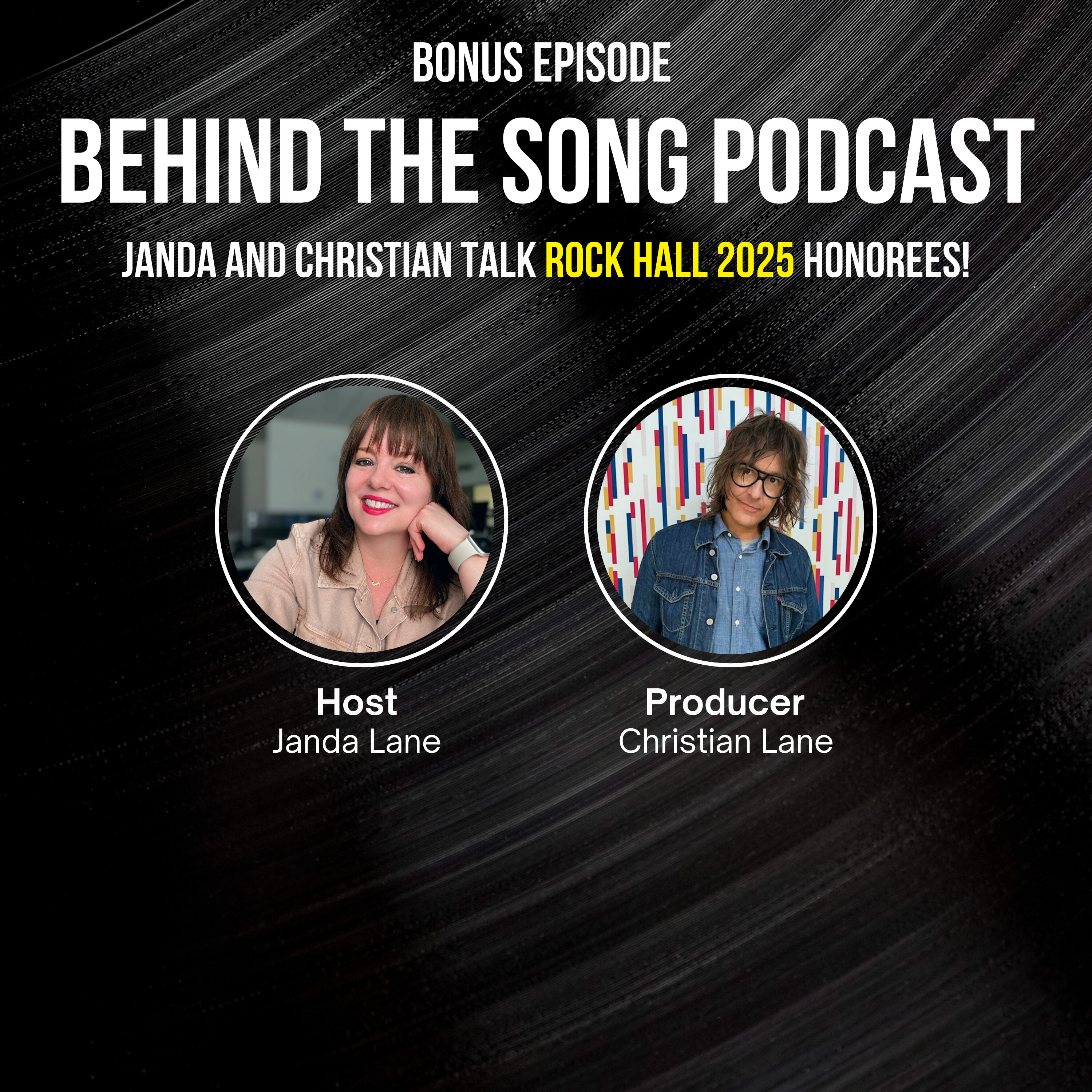 Janda and Christian talk Rock and Roll Hall of Fame 2025!