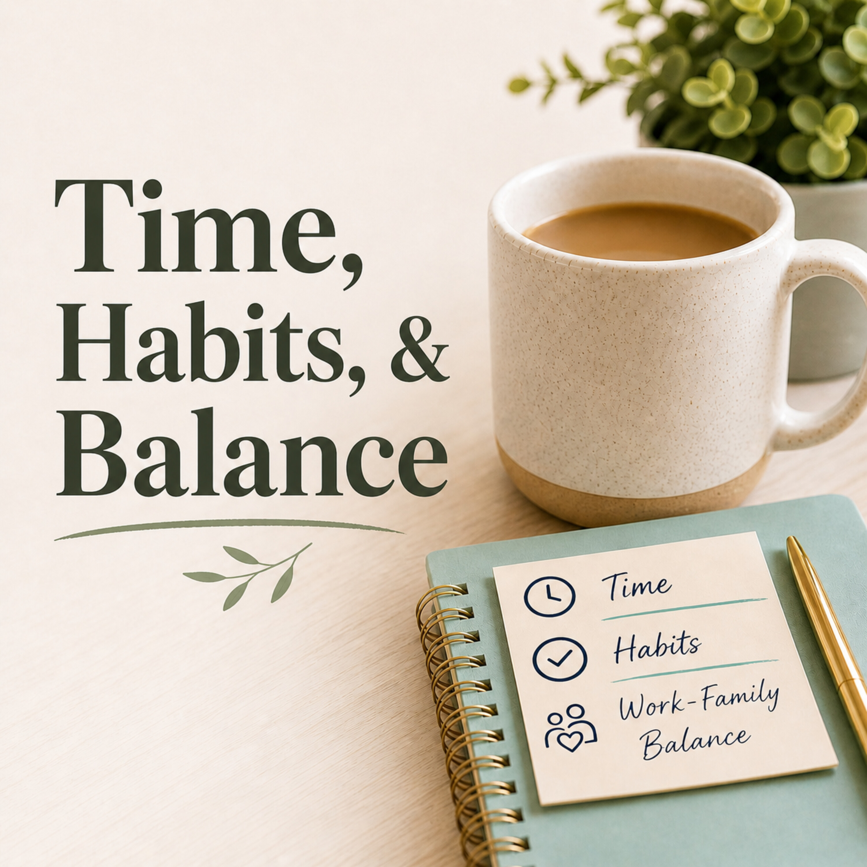 Skills To Thrive With Your Time, Your Habits, and Your Work-Family Balance | With Jordan