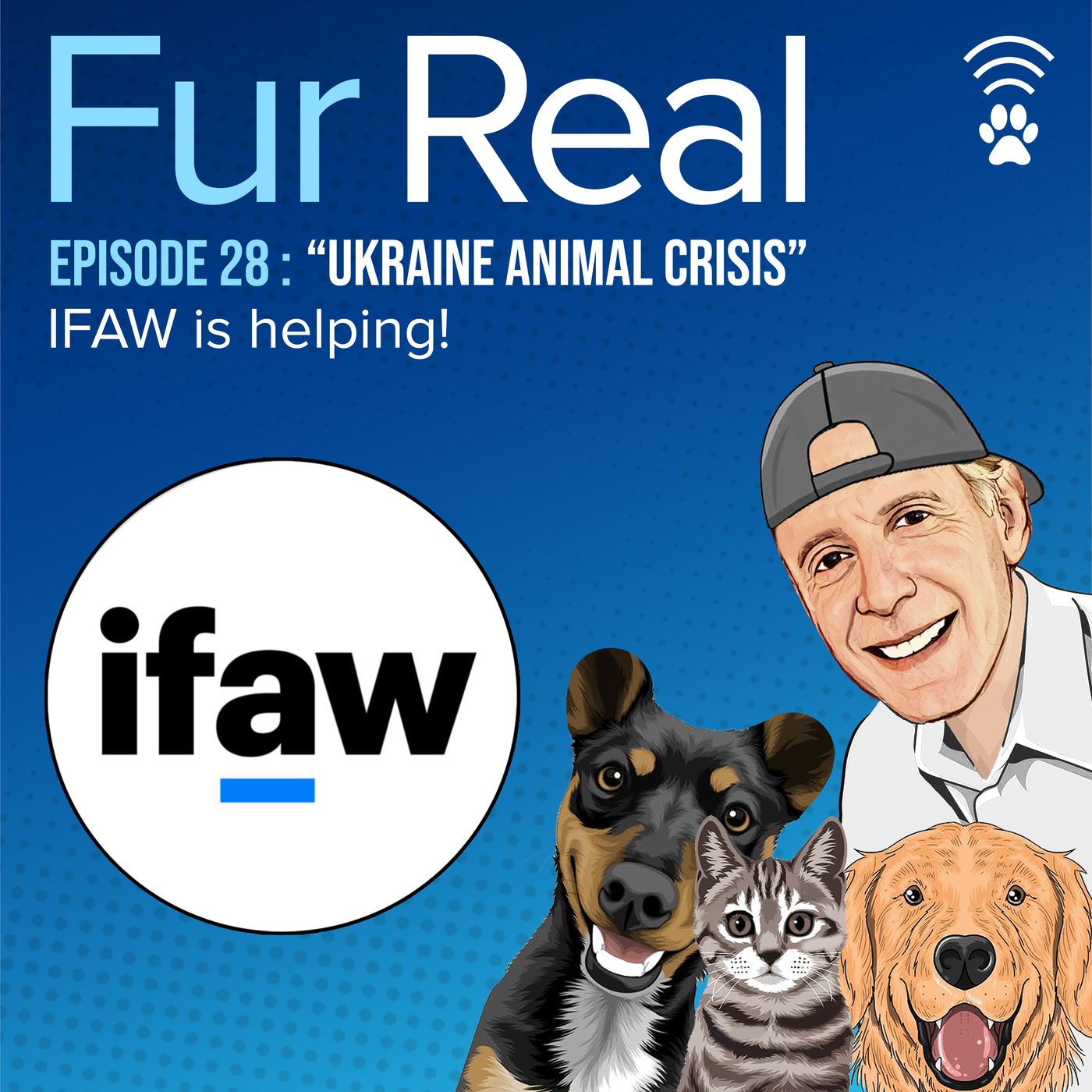 "UKRAINE ANIMAL CRISIS" IFAW is helping!