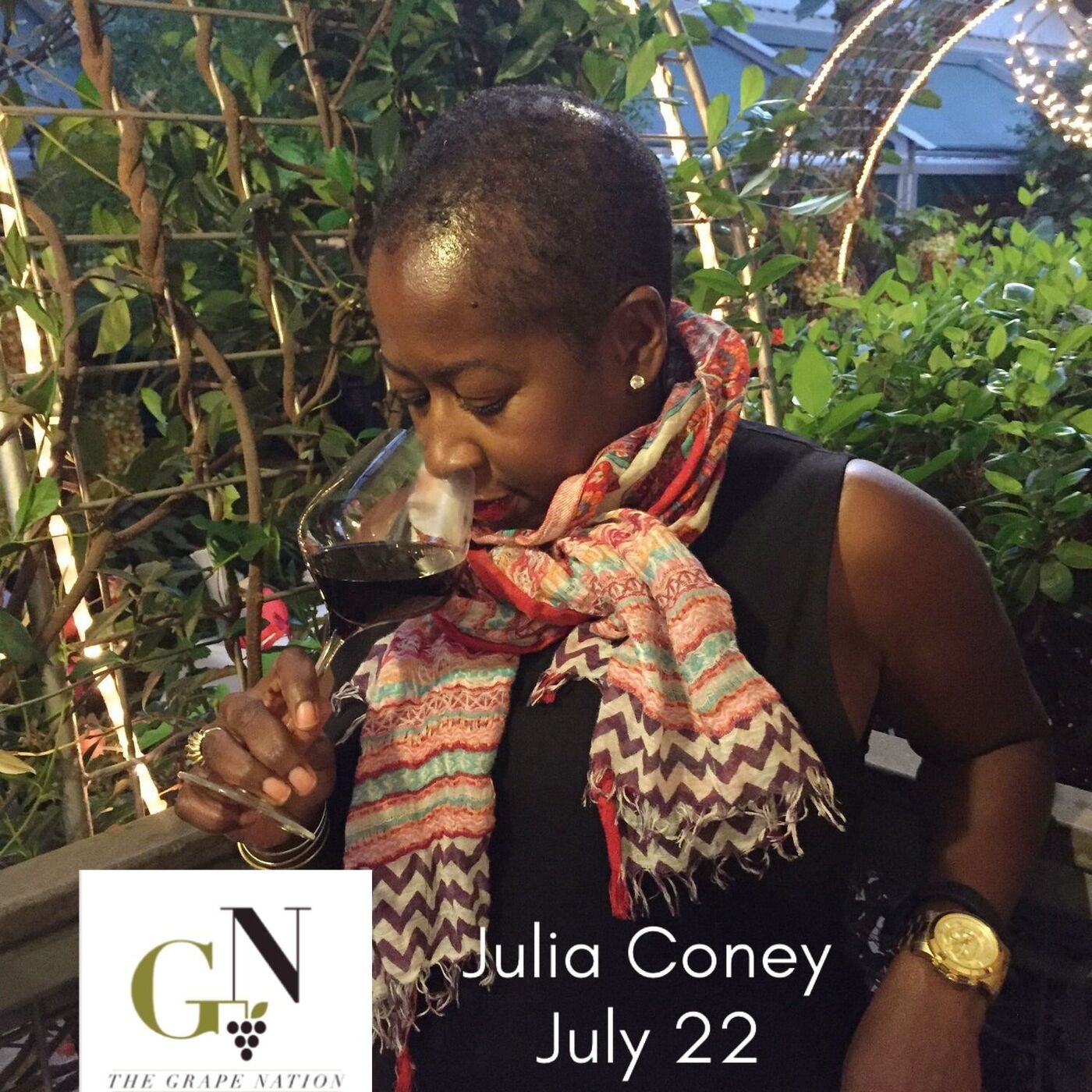 Julia Coney, wine writer, activist,  and founder of Black Wine Professionals.