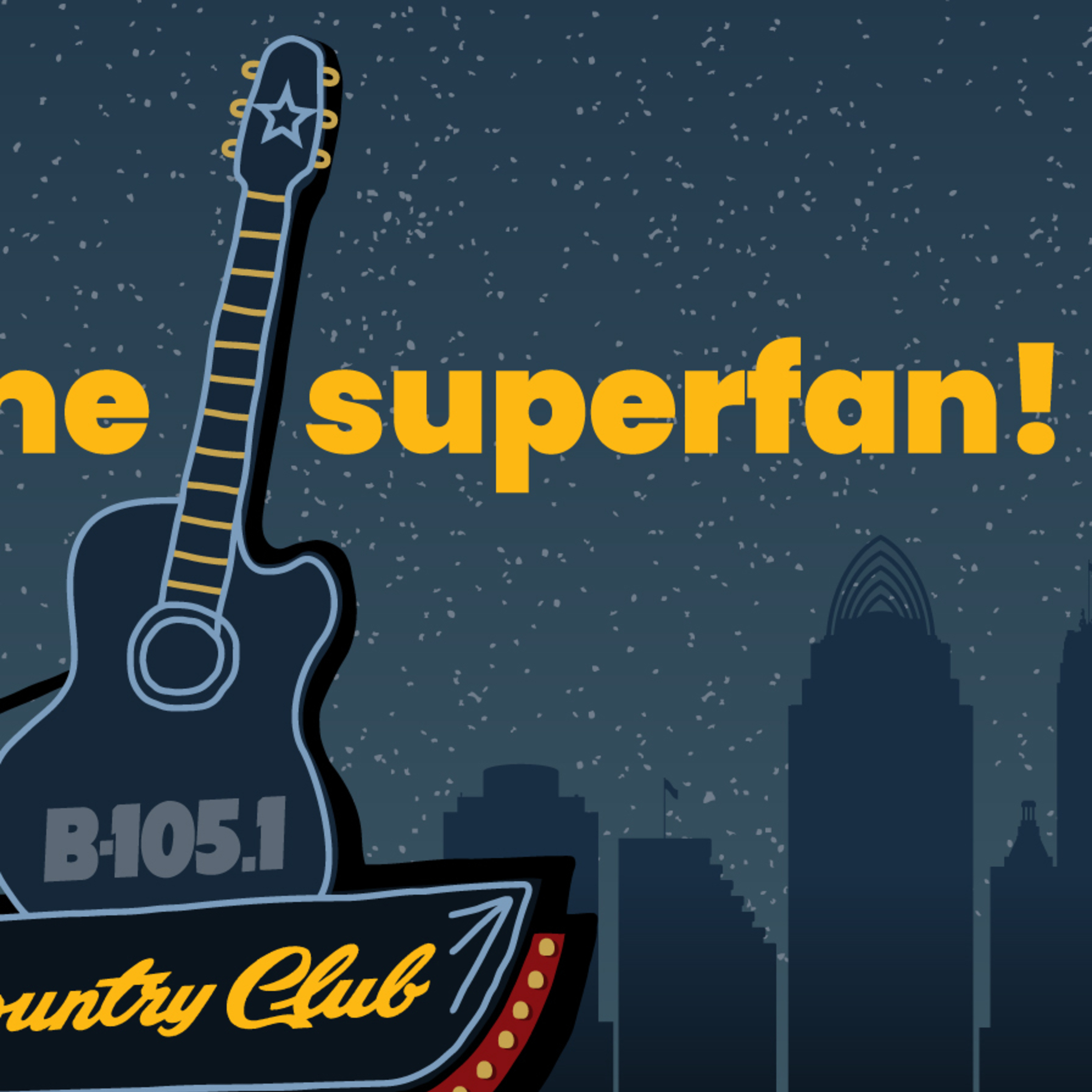 New B-105 Country Club Member Connie Fowler! episode artwork
