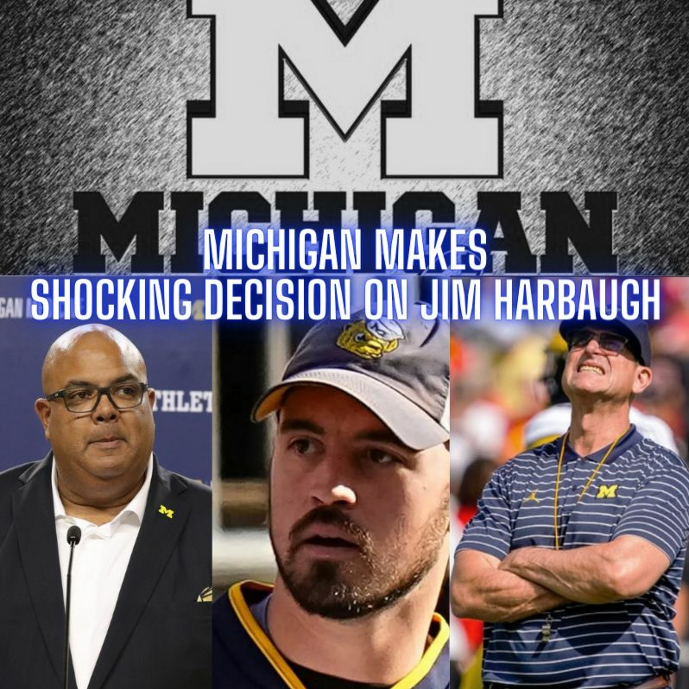 The Monty Show LIVE: Michigan Makes A Shocking Decision On Jim Harbaugh episode artwork