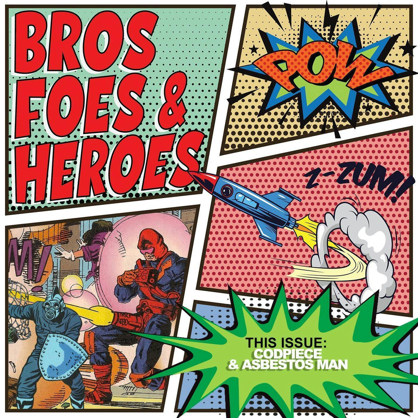 Asbestos Man and CODPIECE episode artwork
