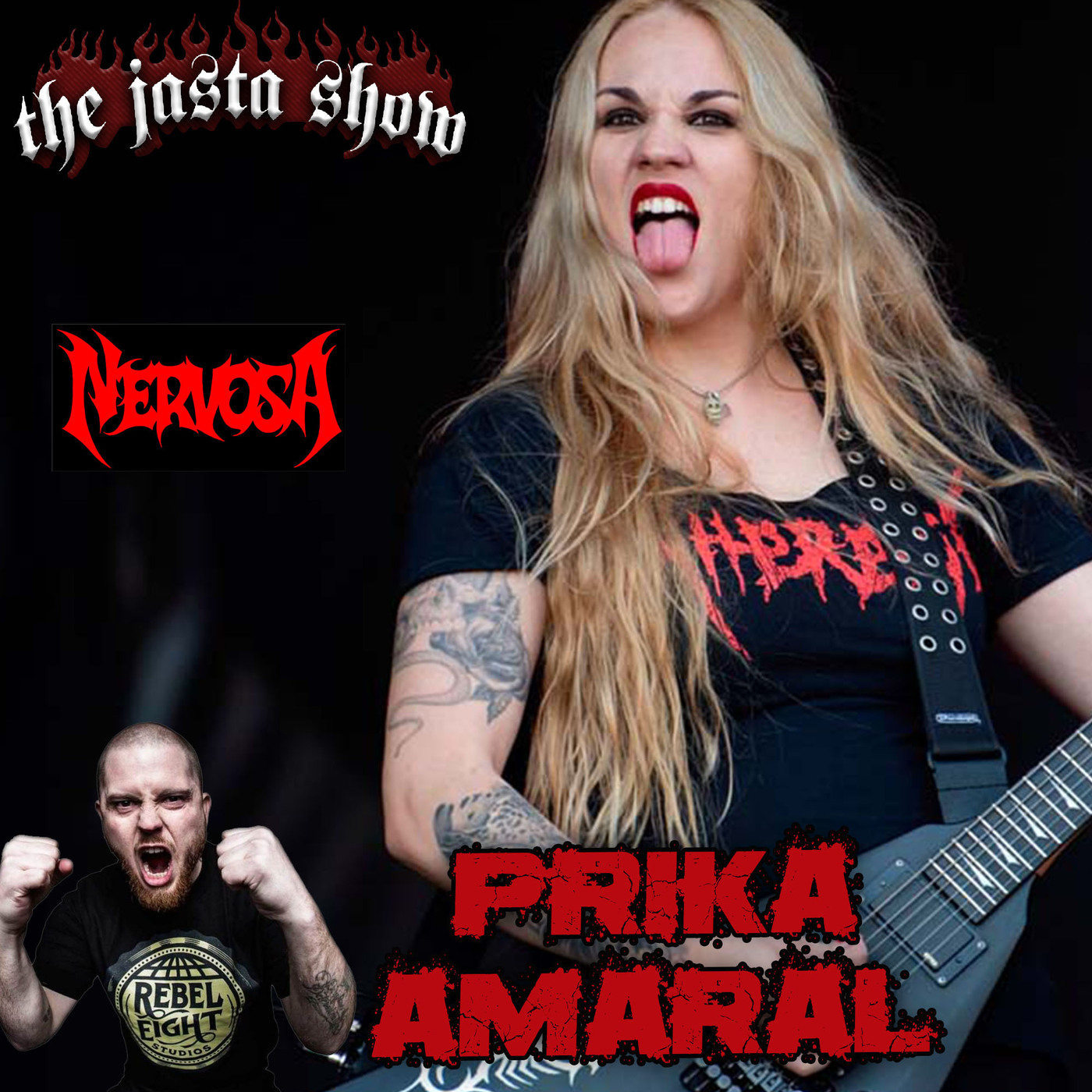 Show #739 Prika Amaral (Nervosa) episode artwork