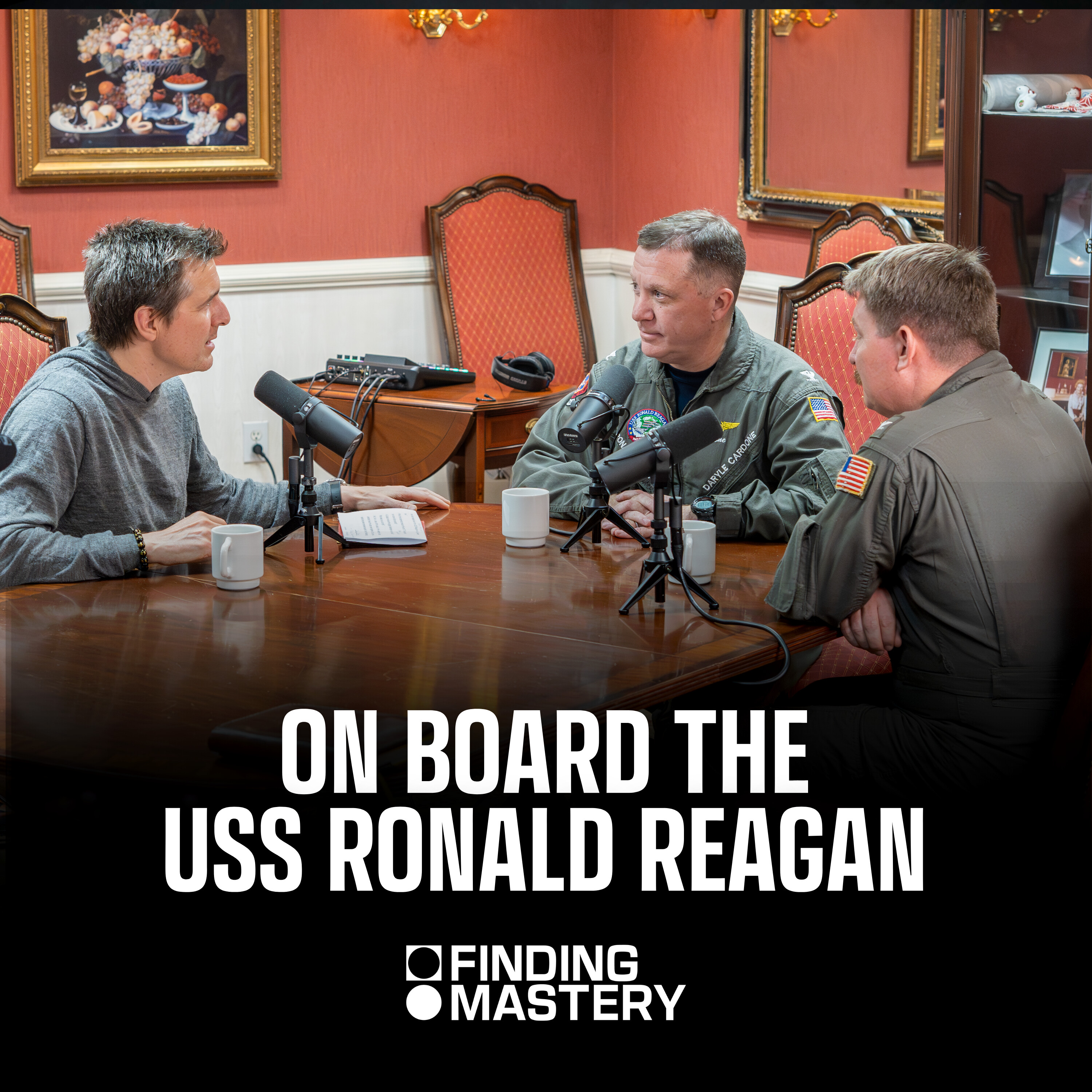 High-Stakes Performance and Leadership Aboard an Active US Aircraft Carrier | Captain Daryle D. Cardone & Captain Patrick Corrigan
