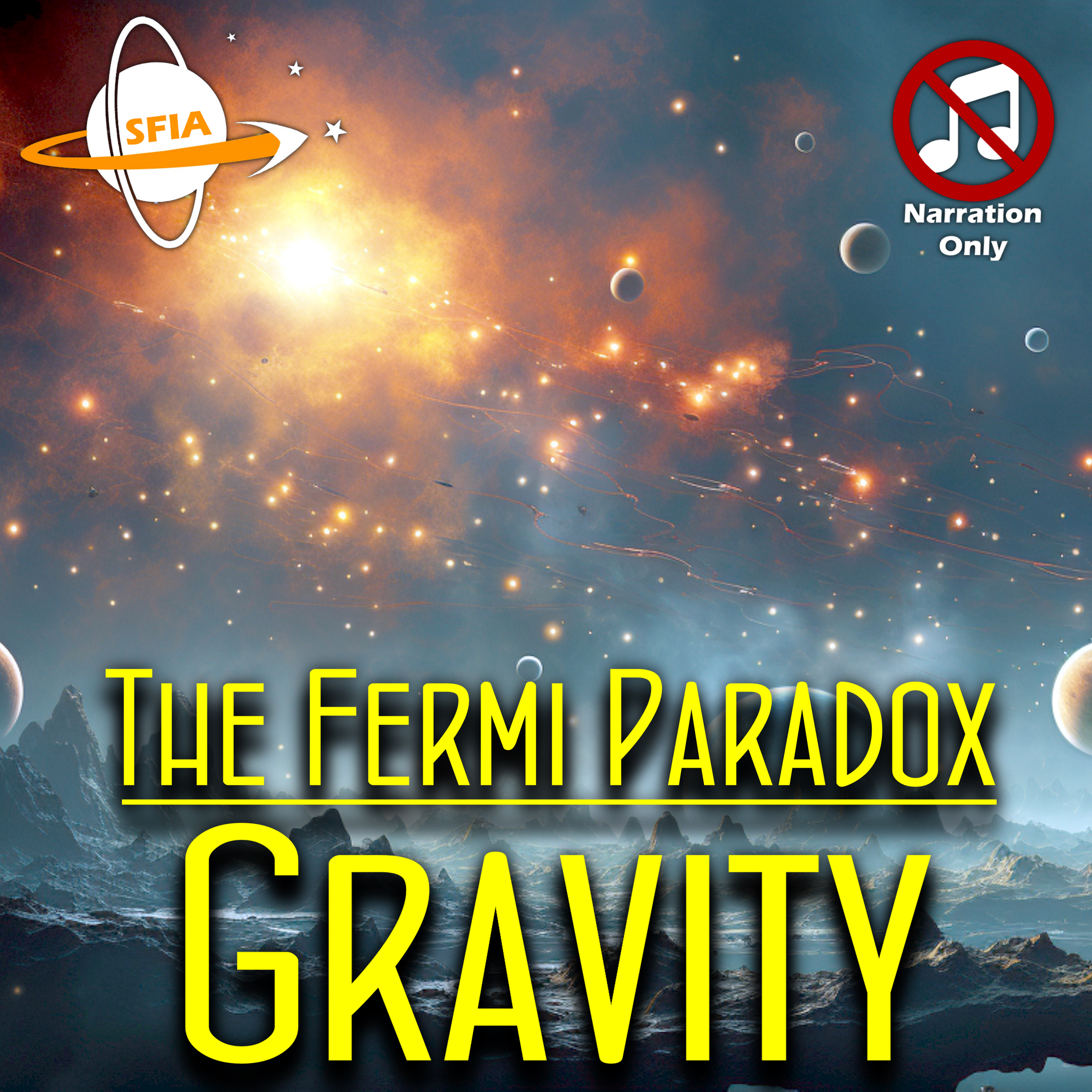 The Fermi Paradox: Gravity (Narration Only) - podcast episode cover