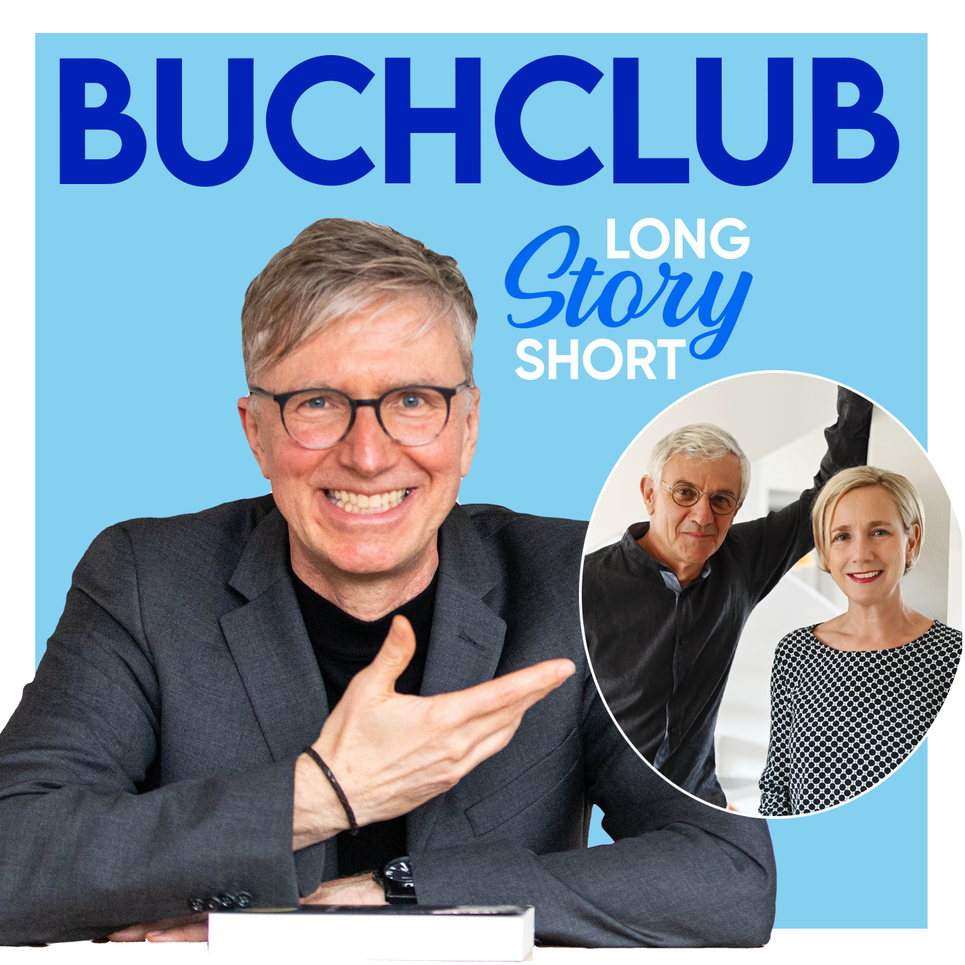 Amelie Fried & Peter Probst im Long Story Short Buchclub