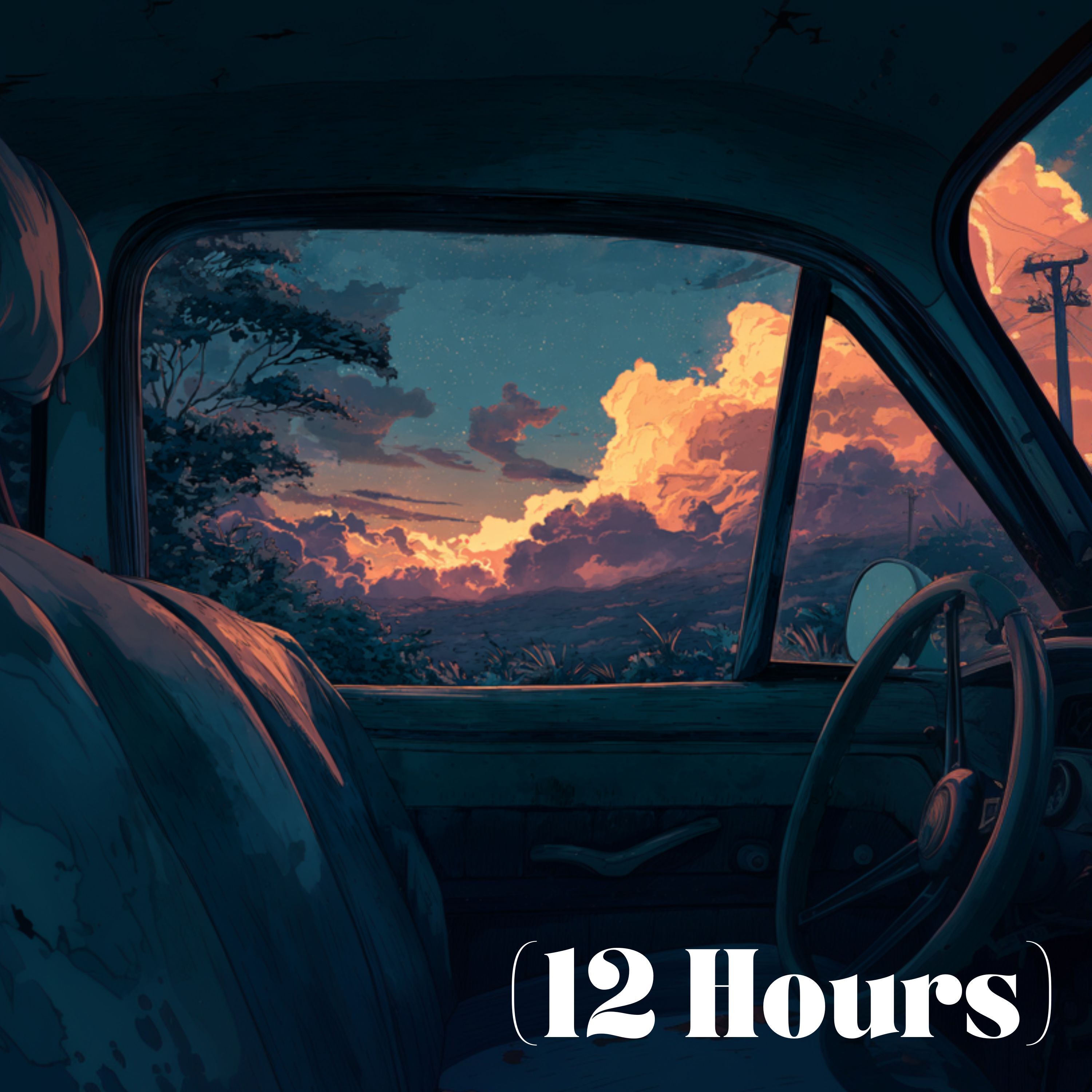 Car AC Running with Deep Brown Noise | Sleep Sound (12 Hours)