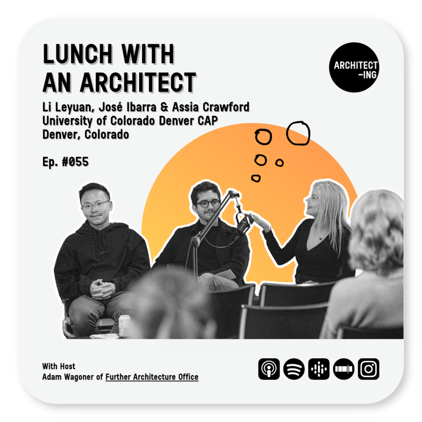 Lunch with an Architect: Li Leyuan, José Ibarra & Assia Crawford episode artwork