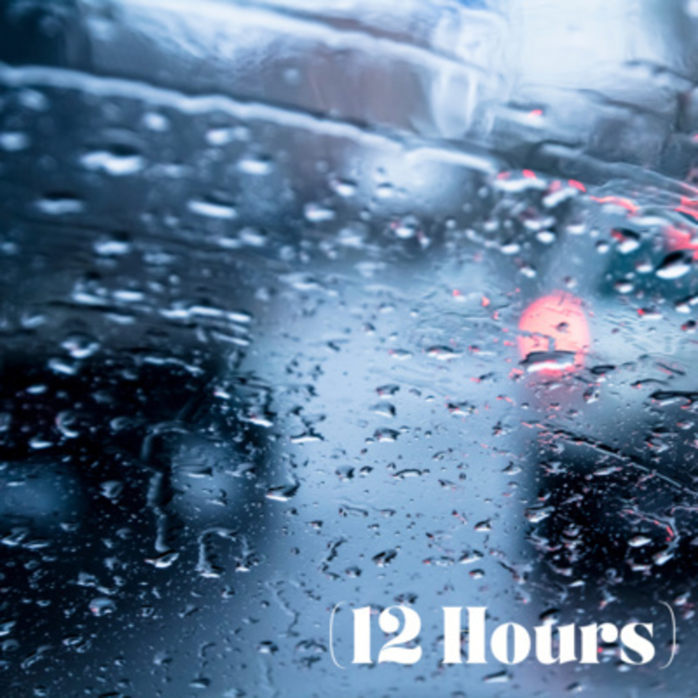 Raindrops on Car Windshield | Sleep Sound (12 Hours)