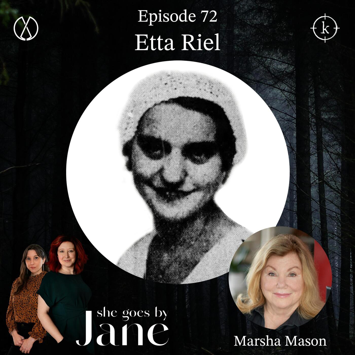 Episode 72: Etta Riel with guest reader Marsha Mason