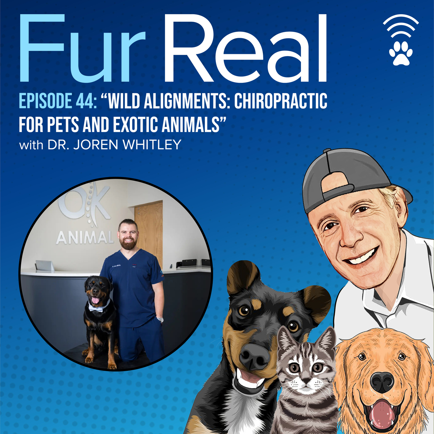 "WILD ALIGNMENTS: CHIROPRACTIC FOR PETS AND EXOTIC ANIMALS" with Dr. Joren Whitley