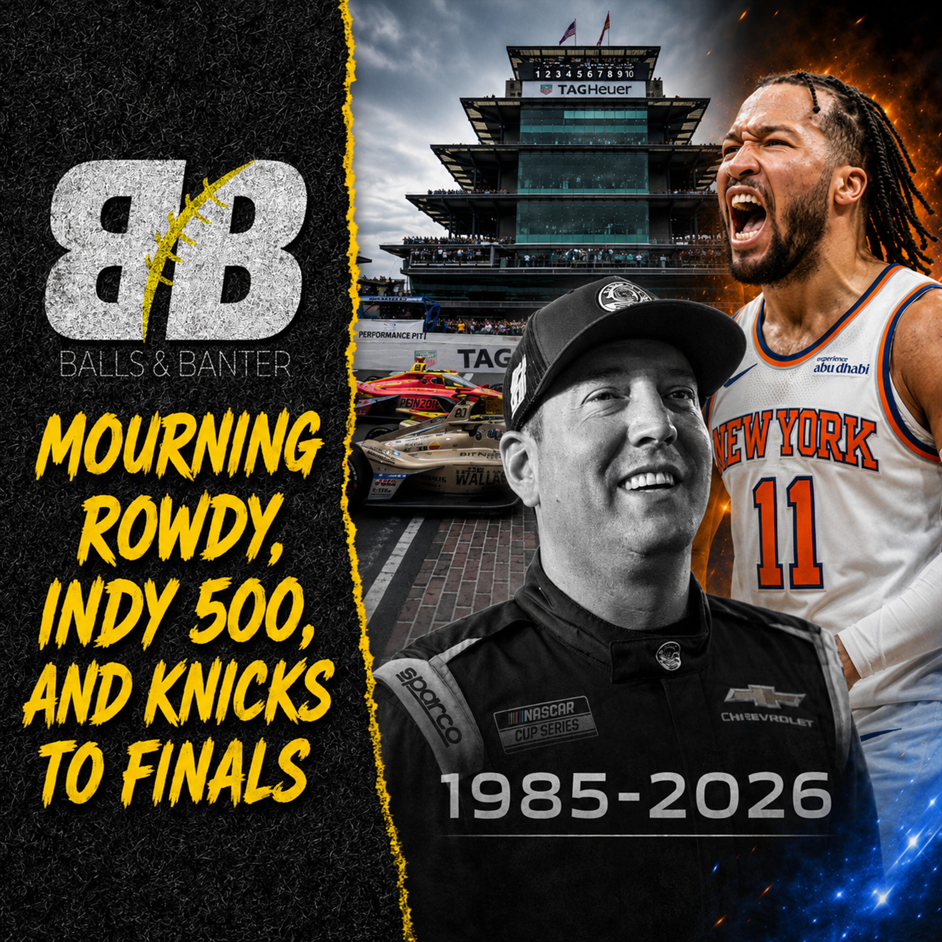 Knicks End 27-Year Drought, Indy 500 Thriller & NASCAR Mourning Loss of Kyle Busch | Balls & Banter