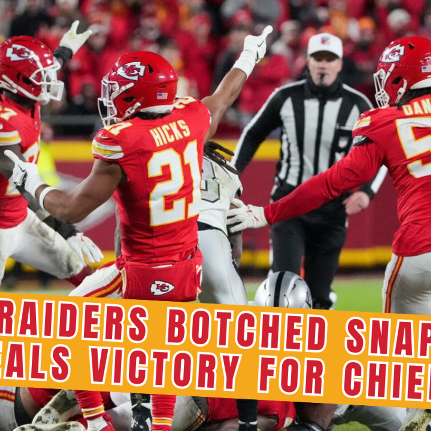 Raiders Botched Snap Seals Victory For Chiefs episode artwork