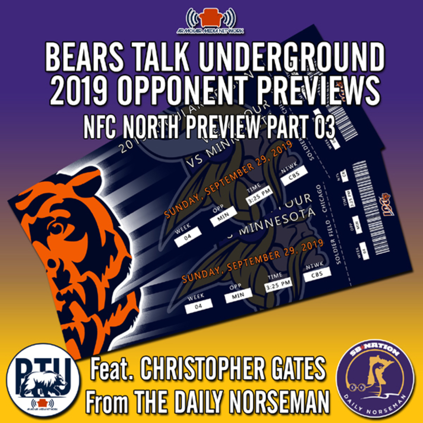 2019 Opponent Preview #13 - NFC North Opponent Part Three episode artwork