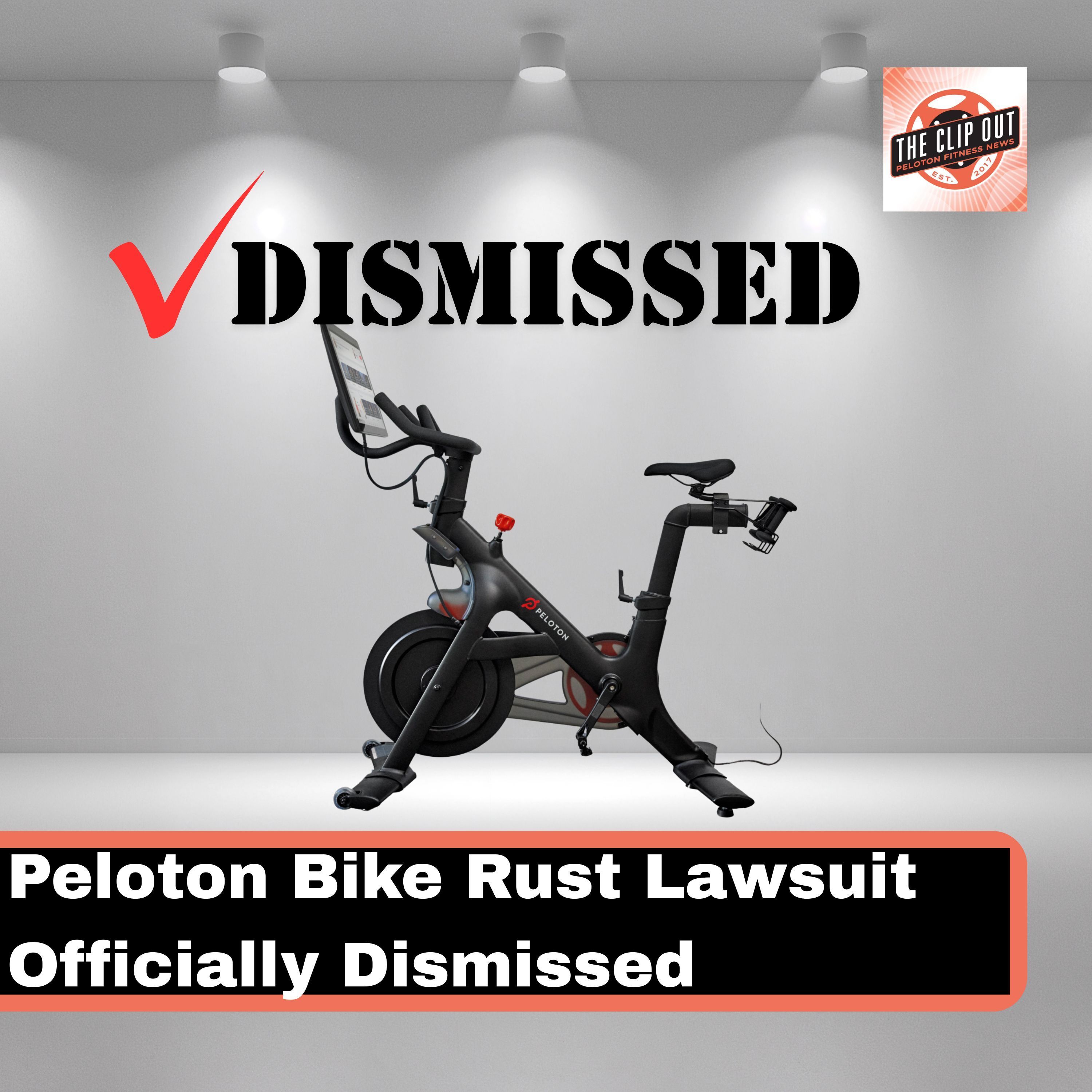 Peloton Bike Rust Lawsuit Officially Dismissed episode artwork
