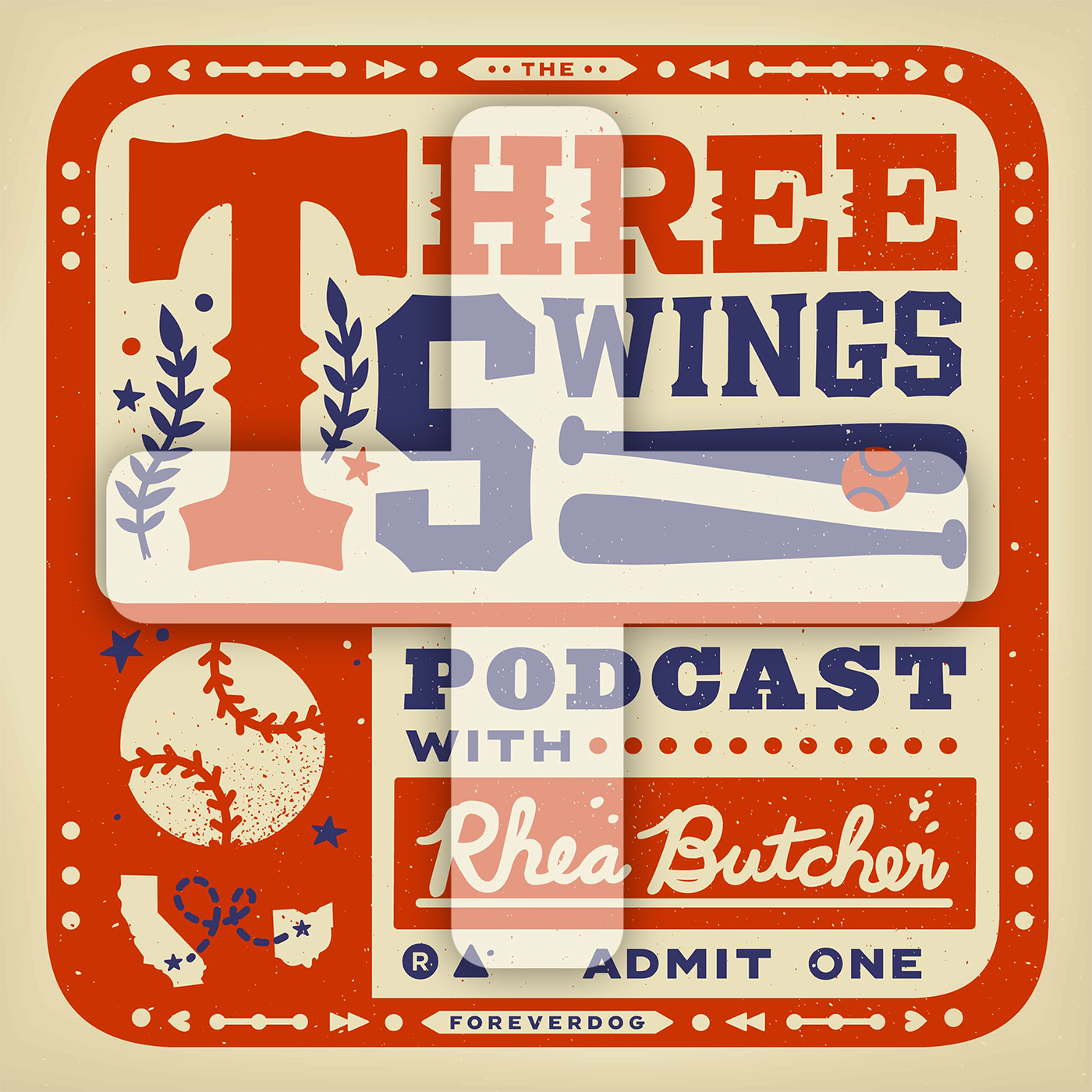 Three Swings PLUS podcast tile