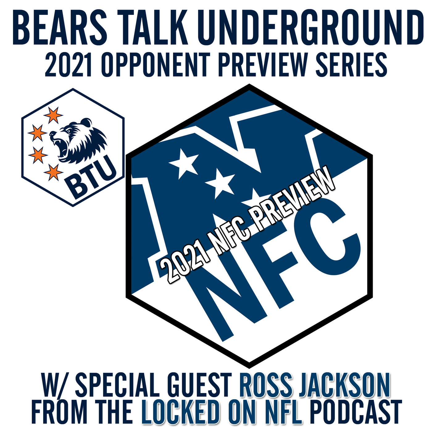 2021 Preview #17 - The National Football Conference w/Ross Jackson from the Locked On NFL podcast episode artwork