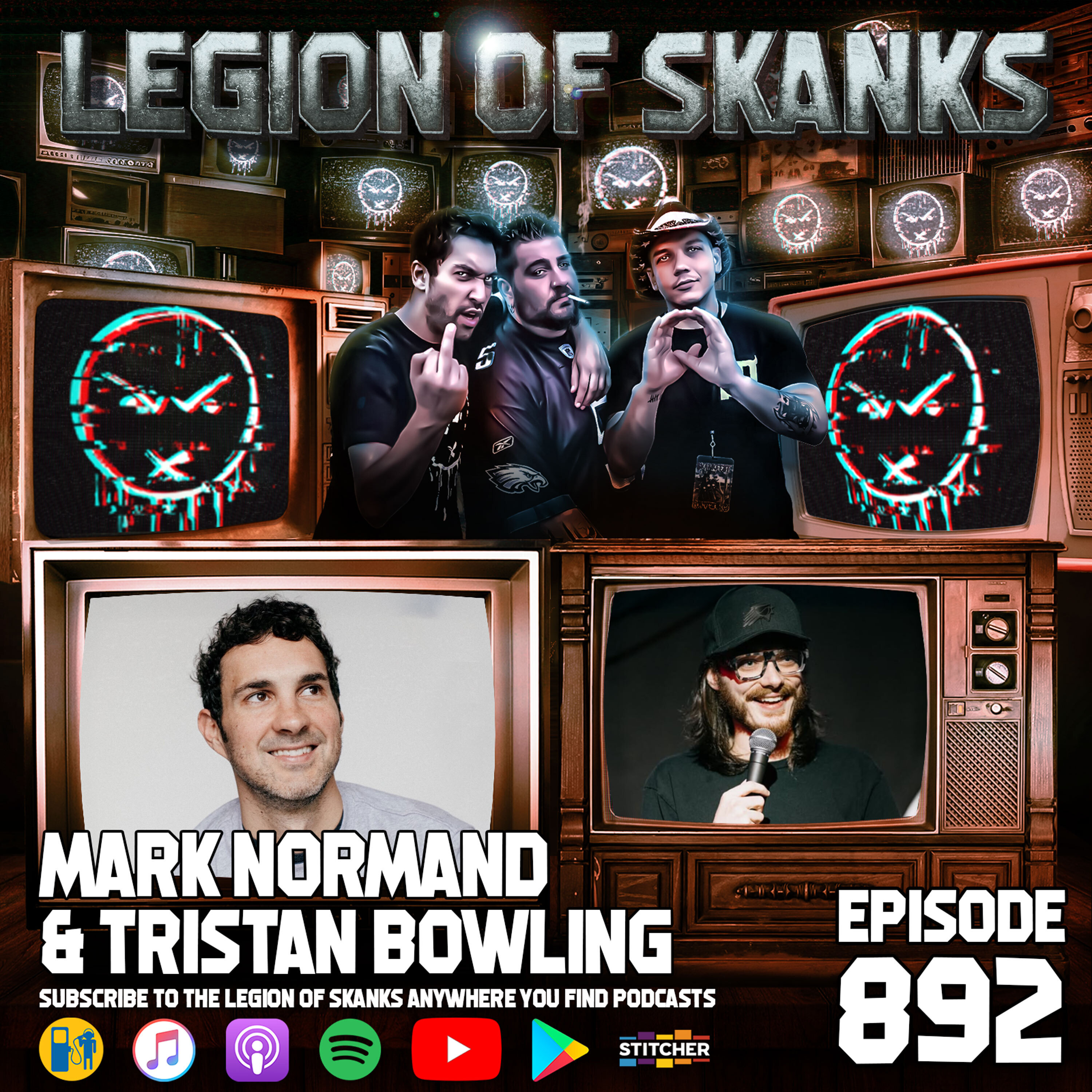 Mark Normand & Tristan Bowling - Four Sheets - Episode 892