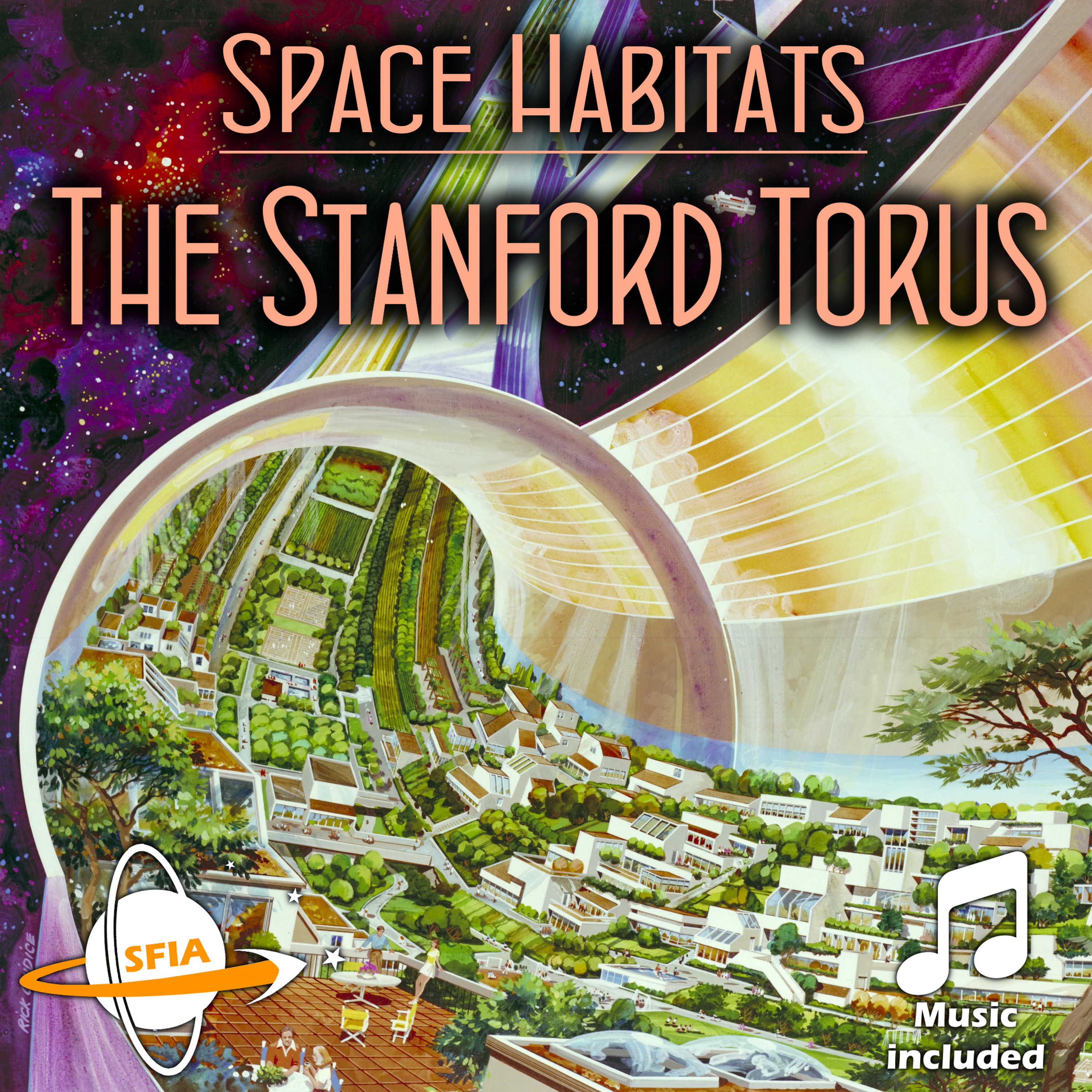 The Stanford Torus Space Habitat - podcast episode cover