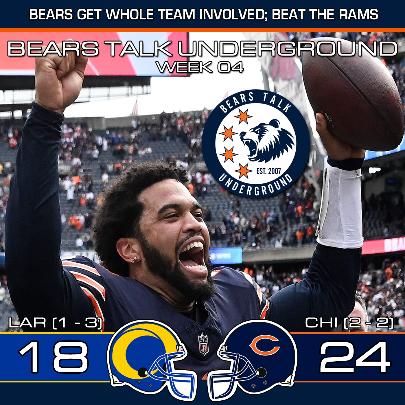 Week Four Review - Bears Get Total Team Win Over Stafford and the Rams episode artwork