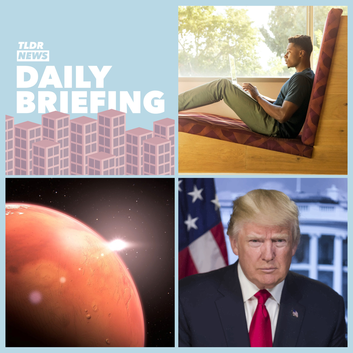 cover of episode July 30: Self-Isolation, A Trip to Mars and a Presidential Delay