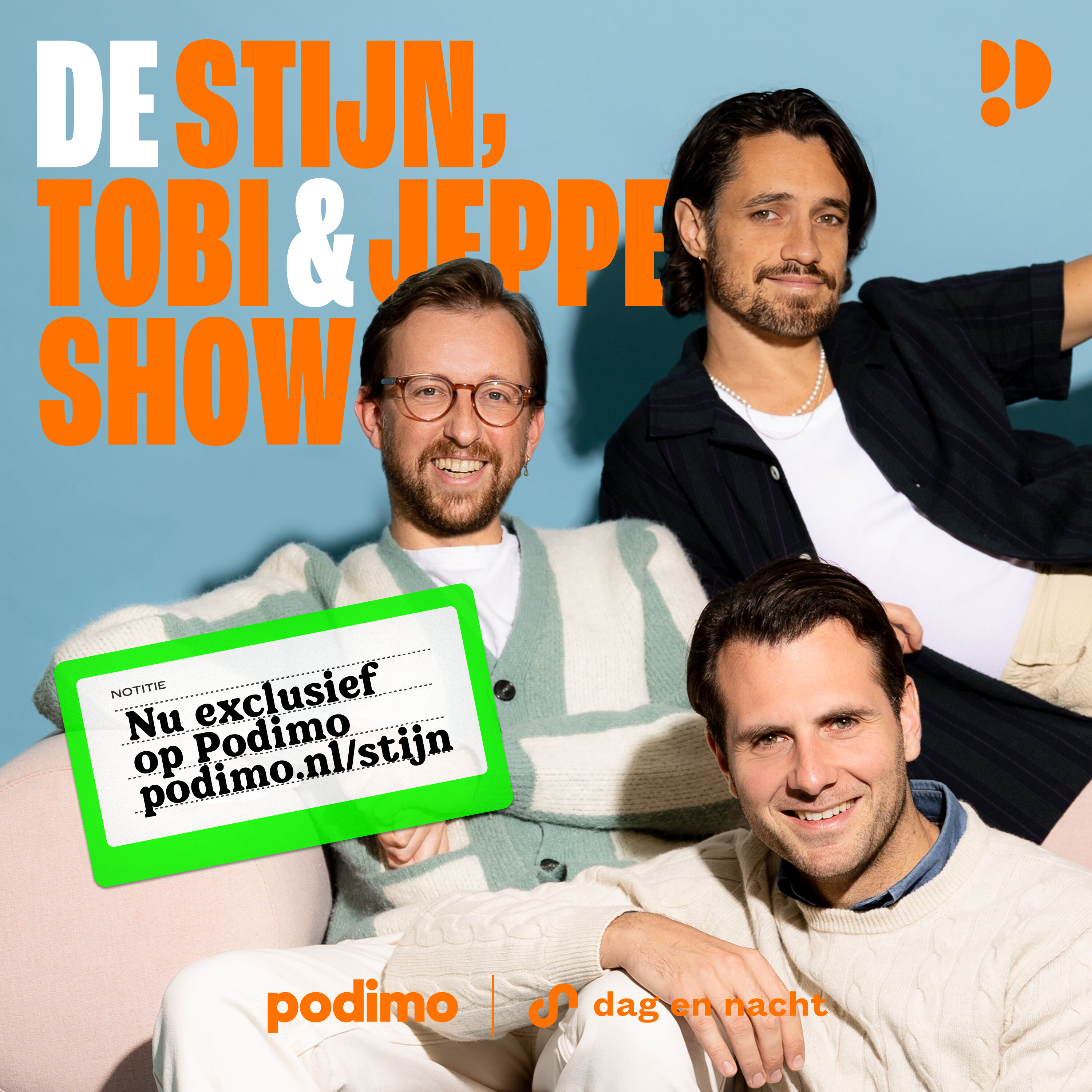 Logo De Stijn, Tobi en Jeppe Show