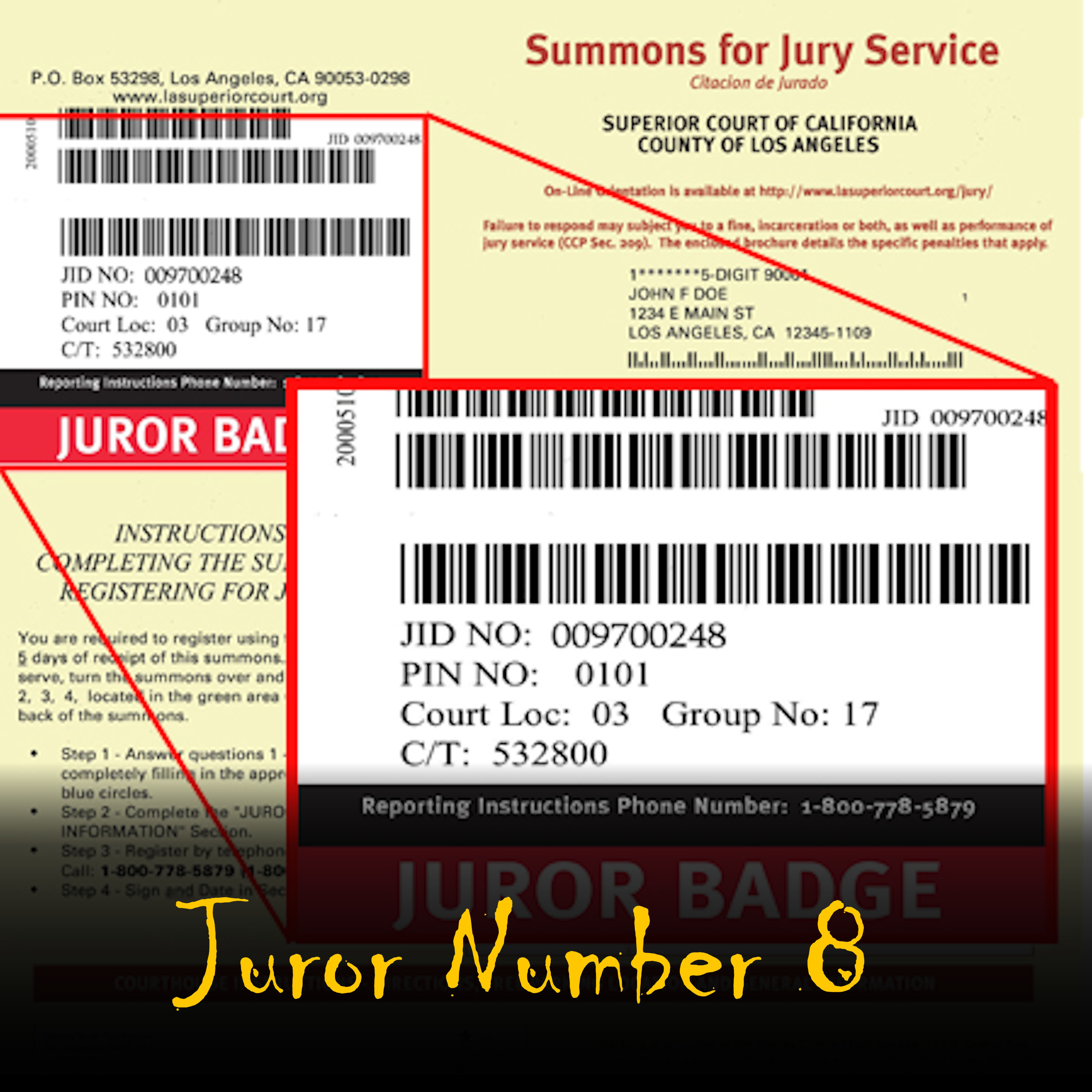 #1: Jury Selection episode artwork