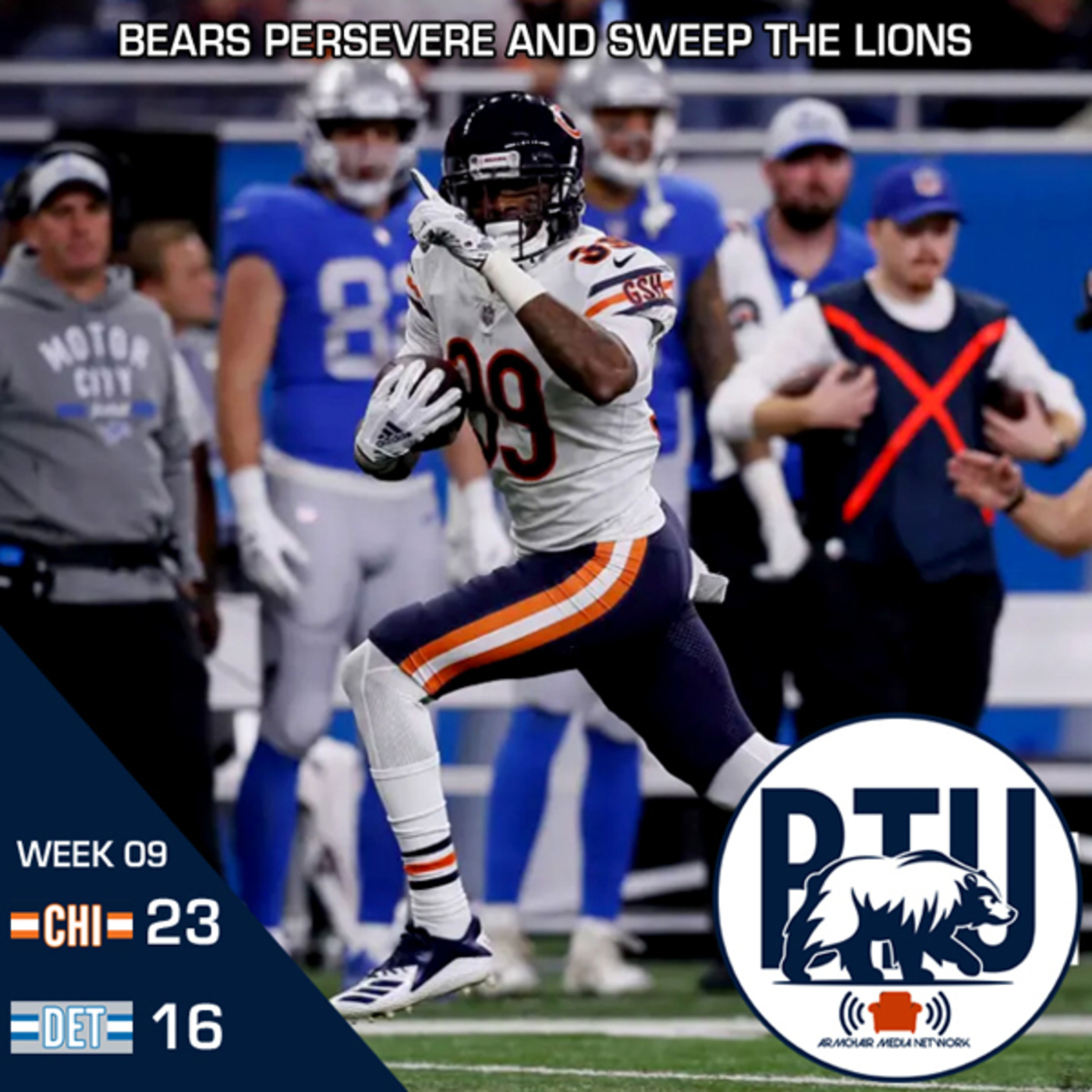 Week Twelve Review - Bears Outlast Lions in Detroit episode artwork