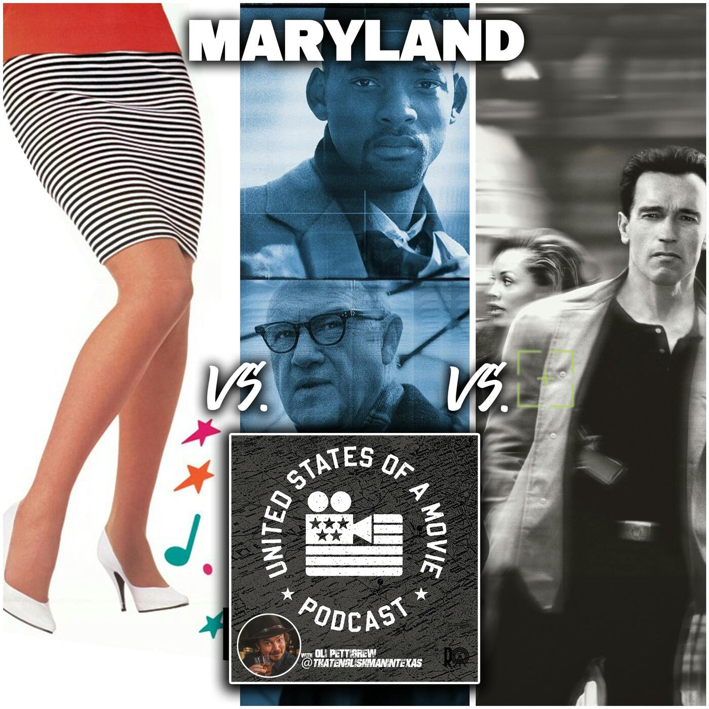 Maryland: Enemy Of The State vs Eraser vs Hairspray (2007)