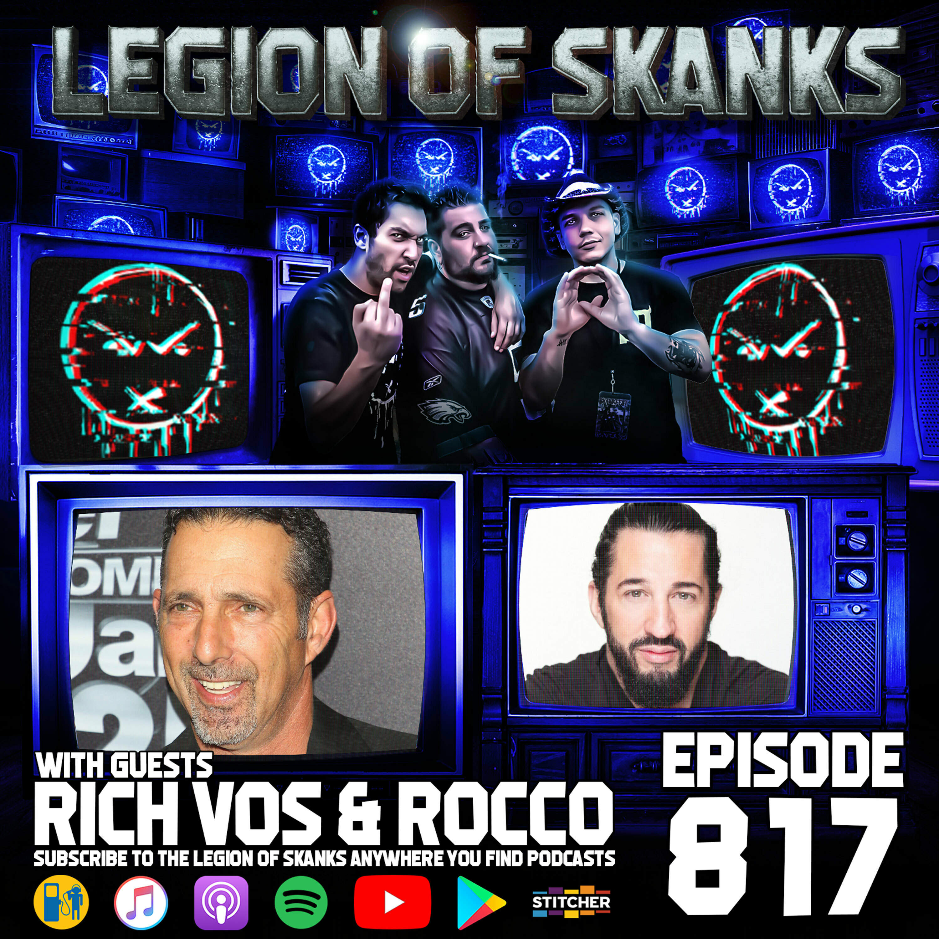 Episode #817 - The Caucus of the Juggalos - Rich Vos & Rocco