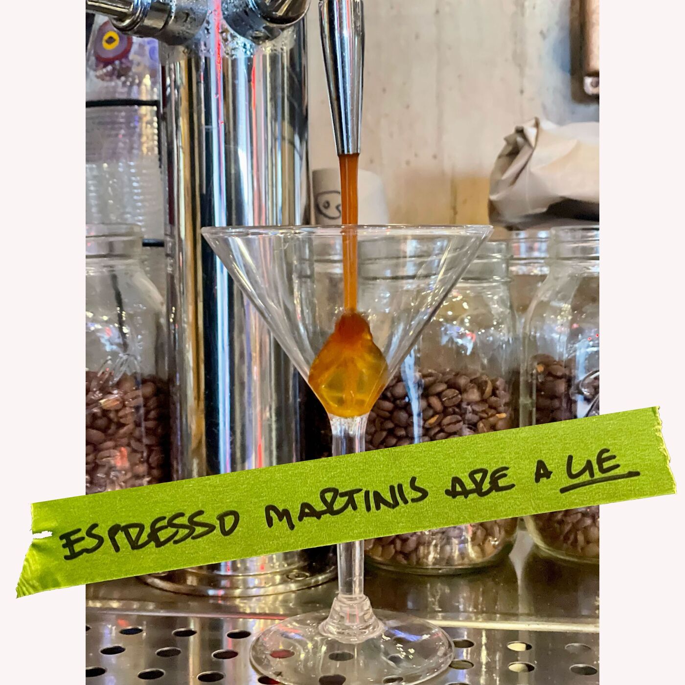 Espresso Martinis Are a Lie