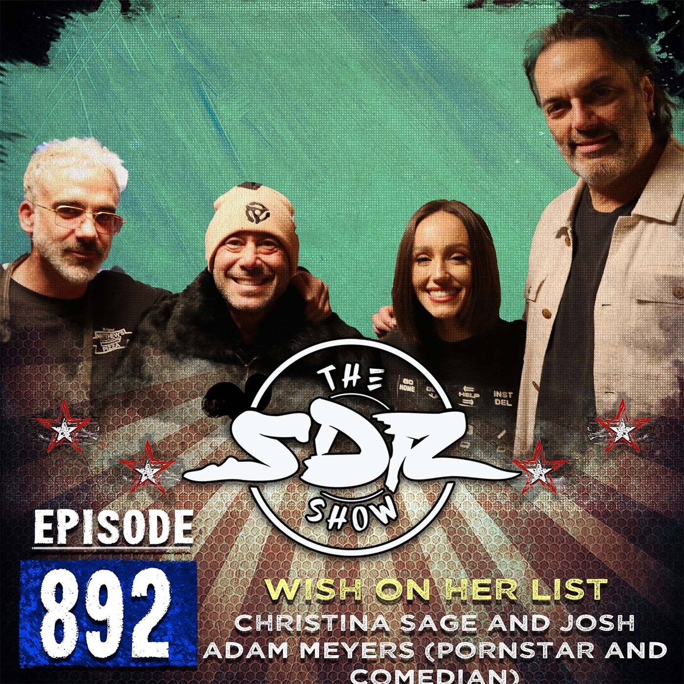 Christina Sage and Josh Adam Meyers (Pornstar and Comedian) - Wish On Her List